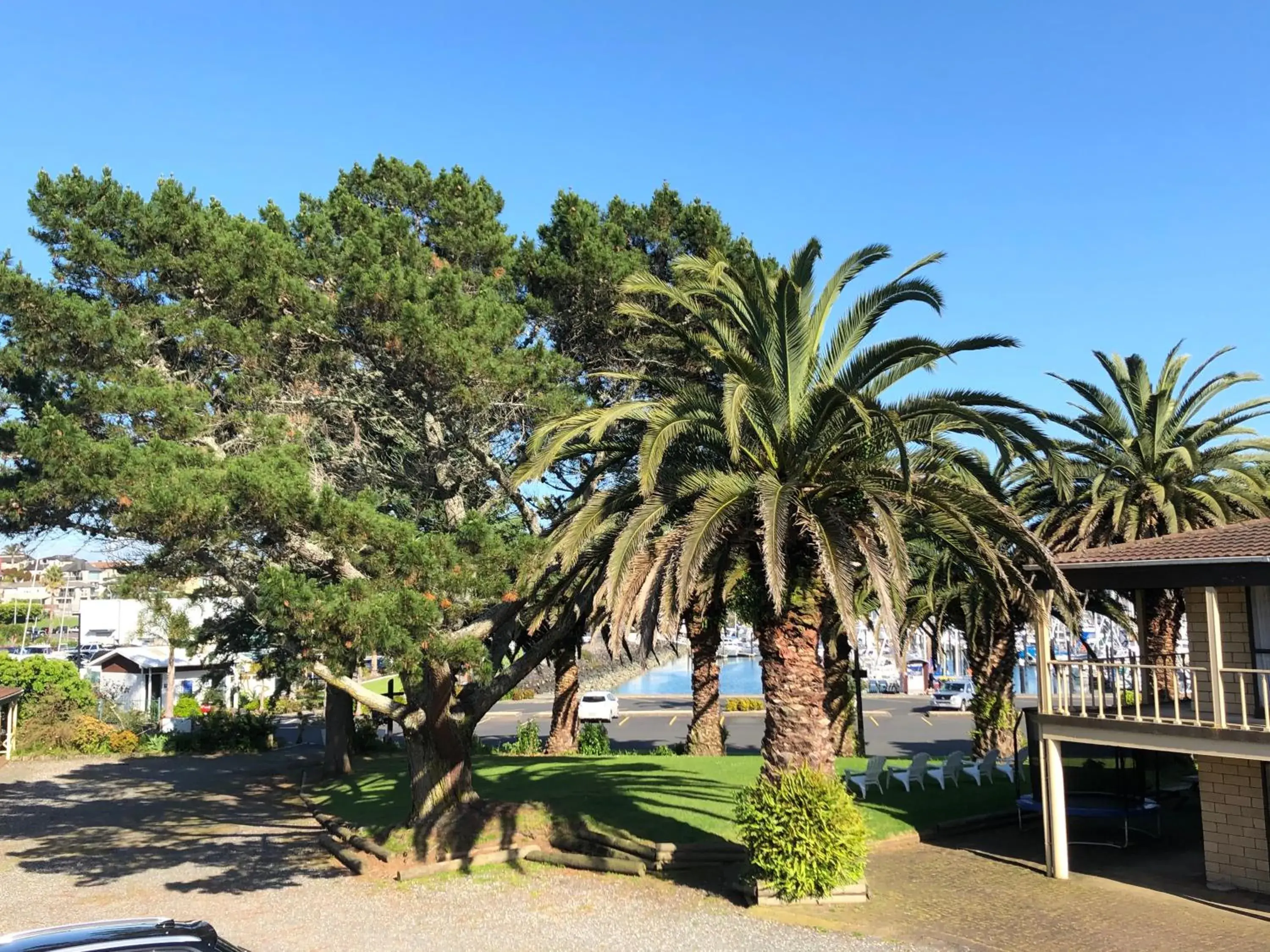 Garden in Half Moon Bay Motel