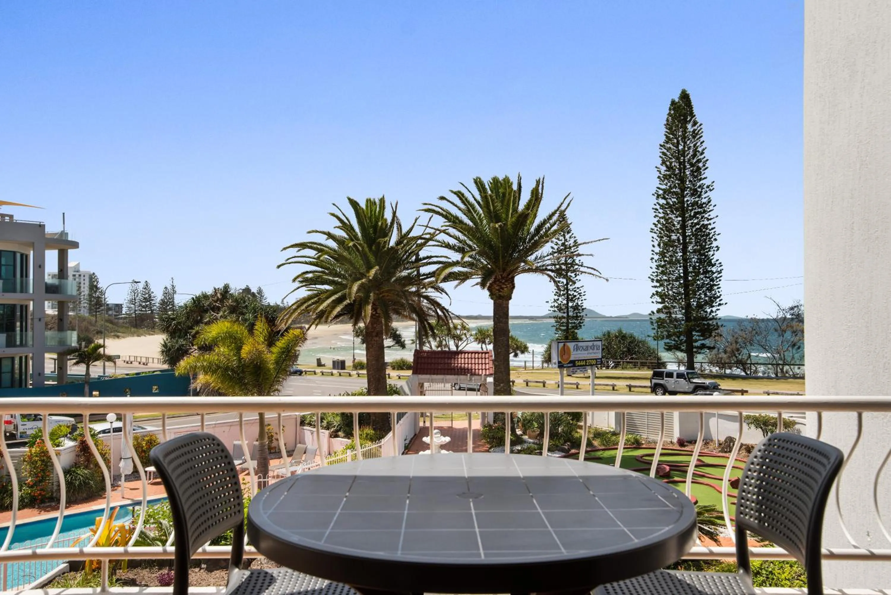 Balcony/Terrace in Alexandria Apartments