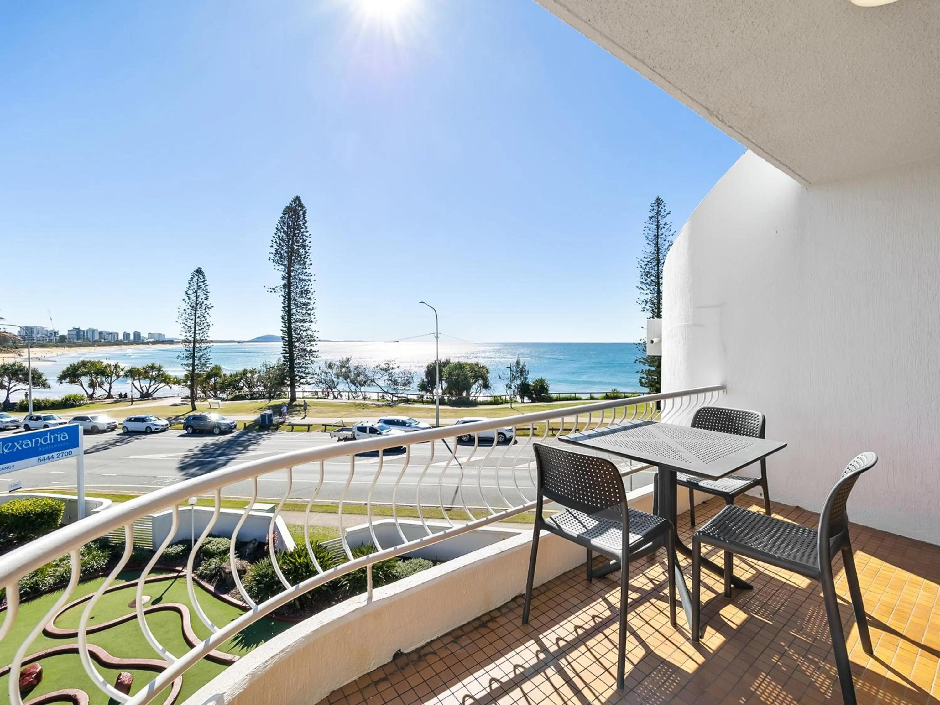 Balcony/Terrace in Alexandria Apartments