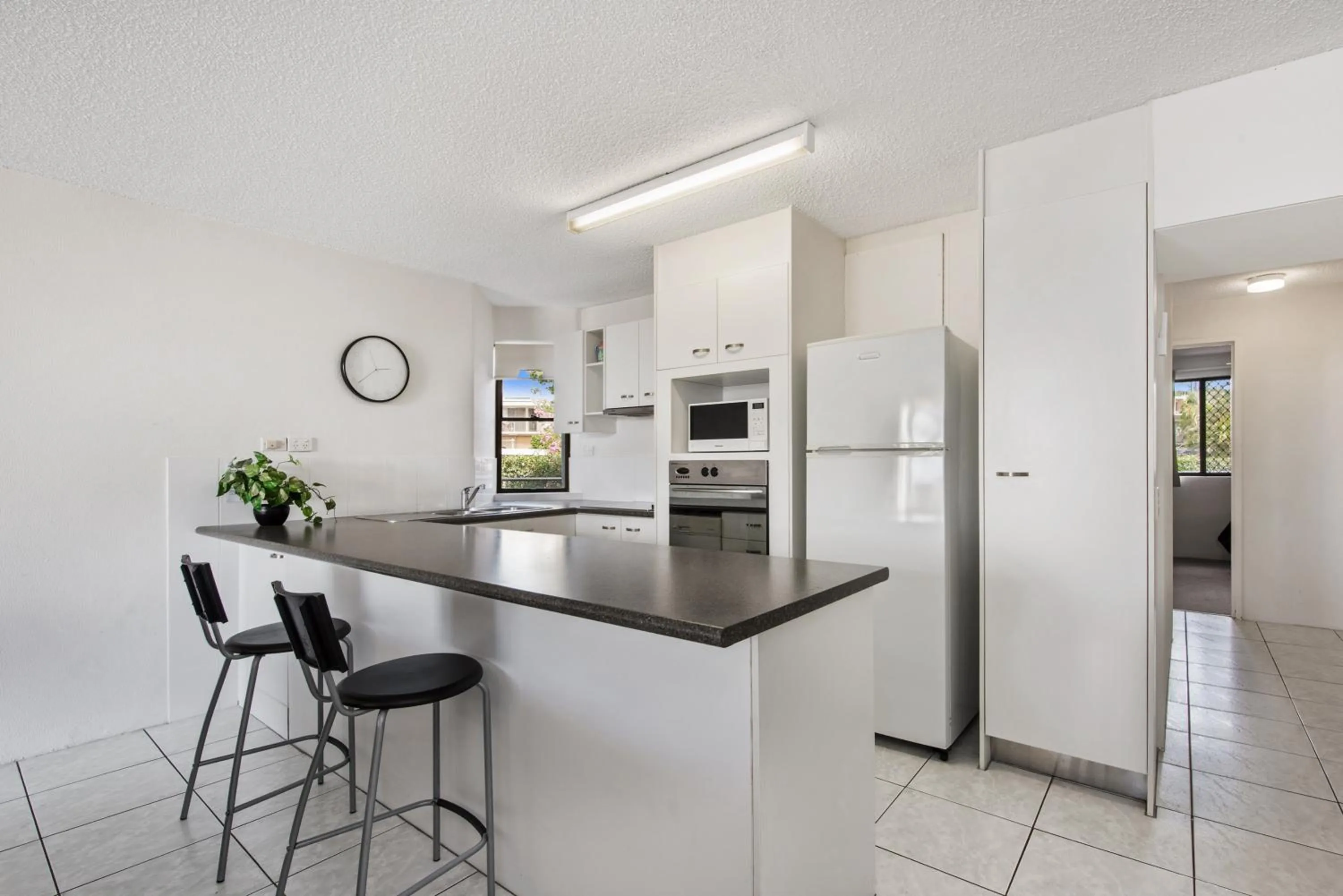 kitchen in Alexandria Apartments