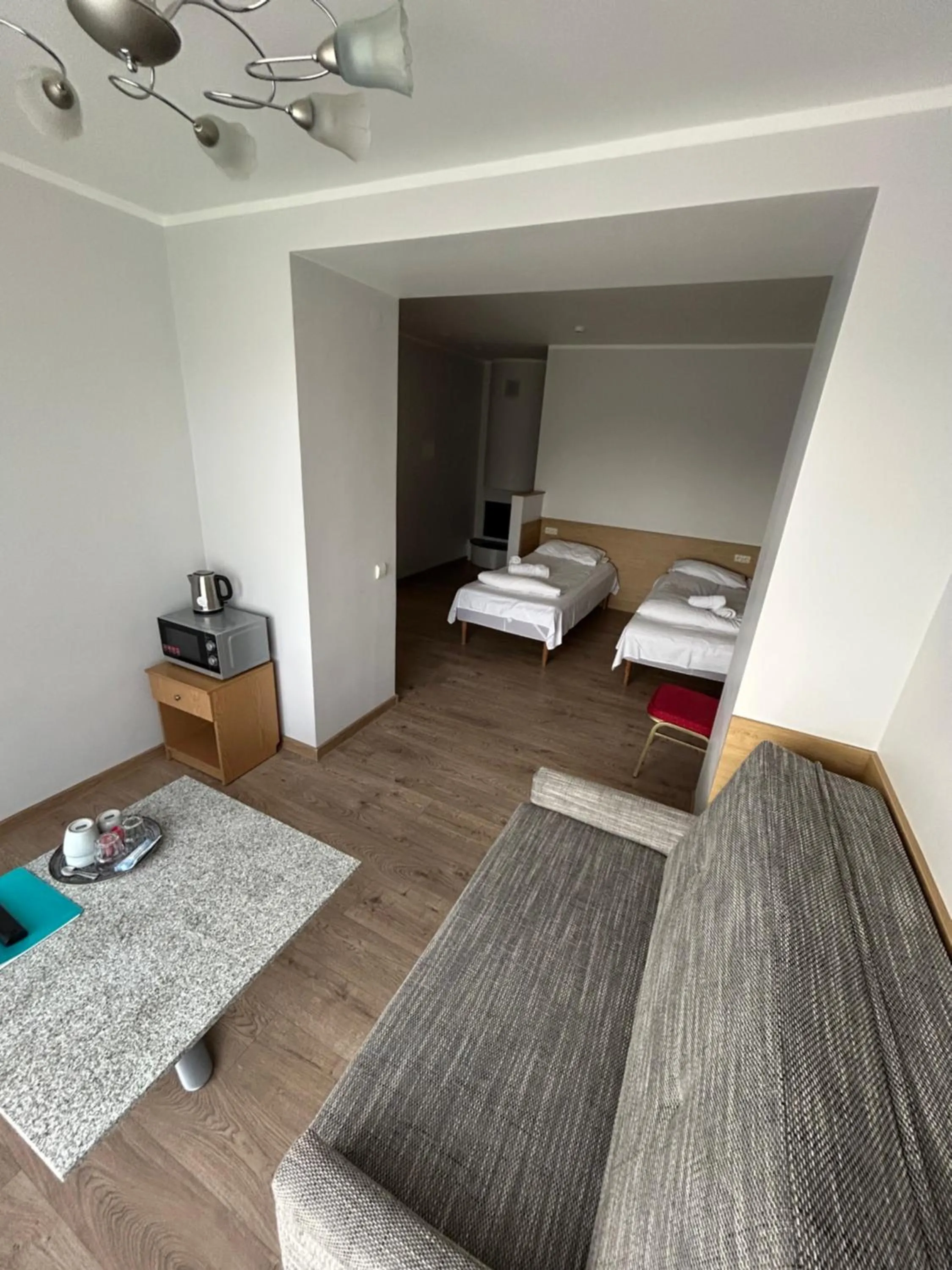 Bed in Viešbutis Banga