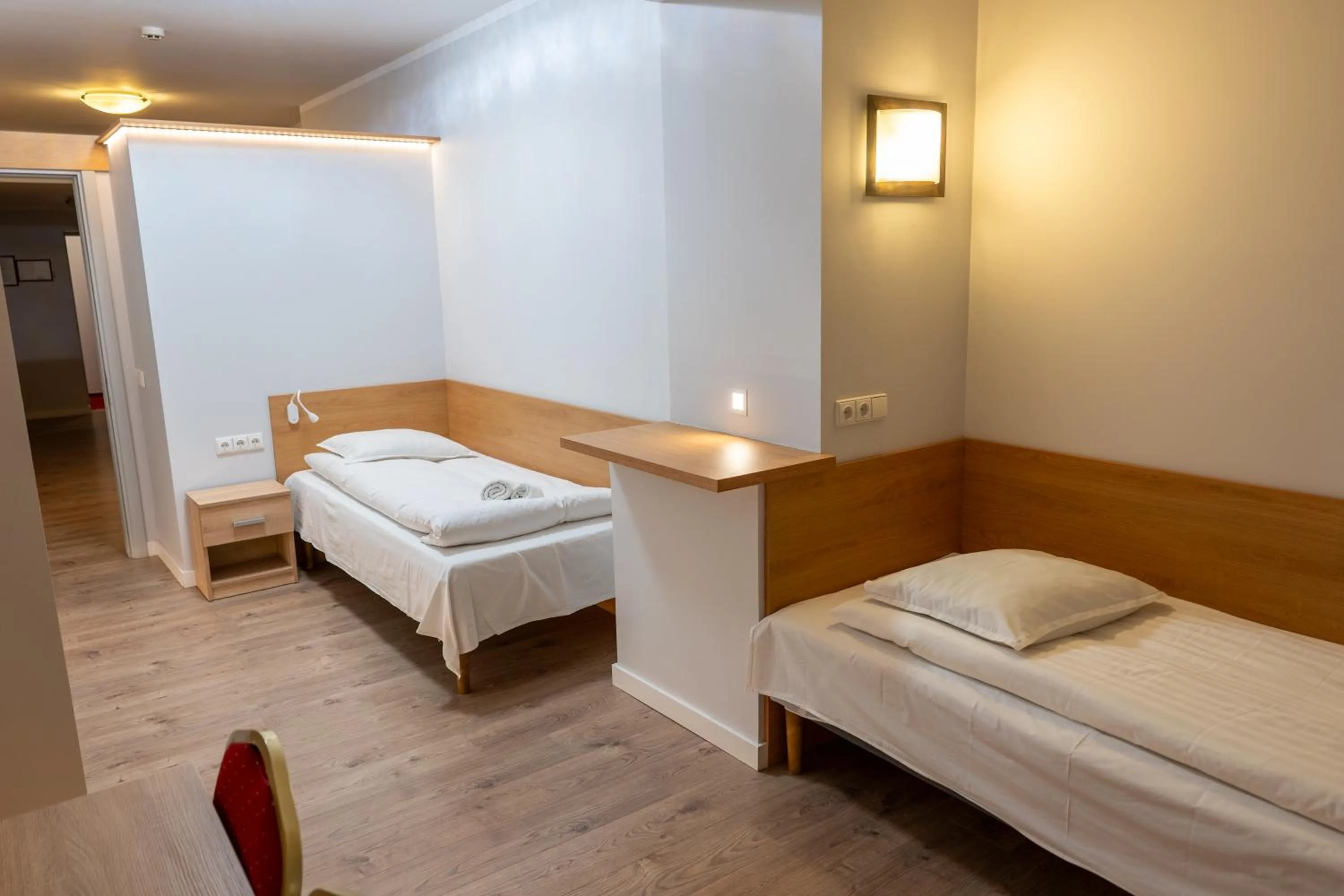 Bed in Viešbutis Banga