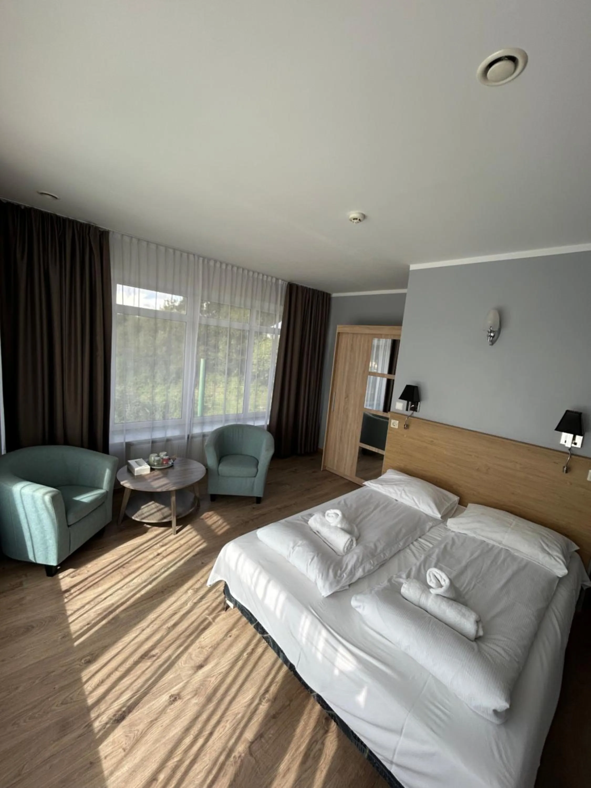 Bed in Viešbutis Banga