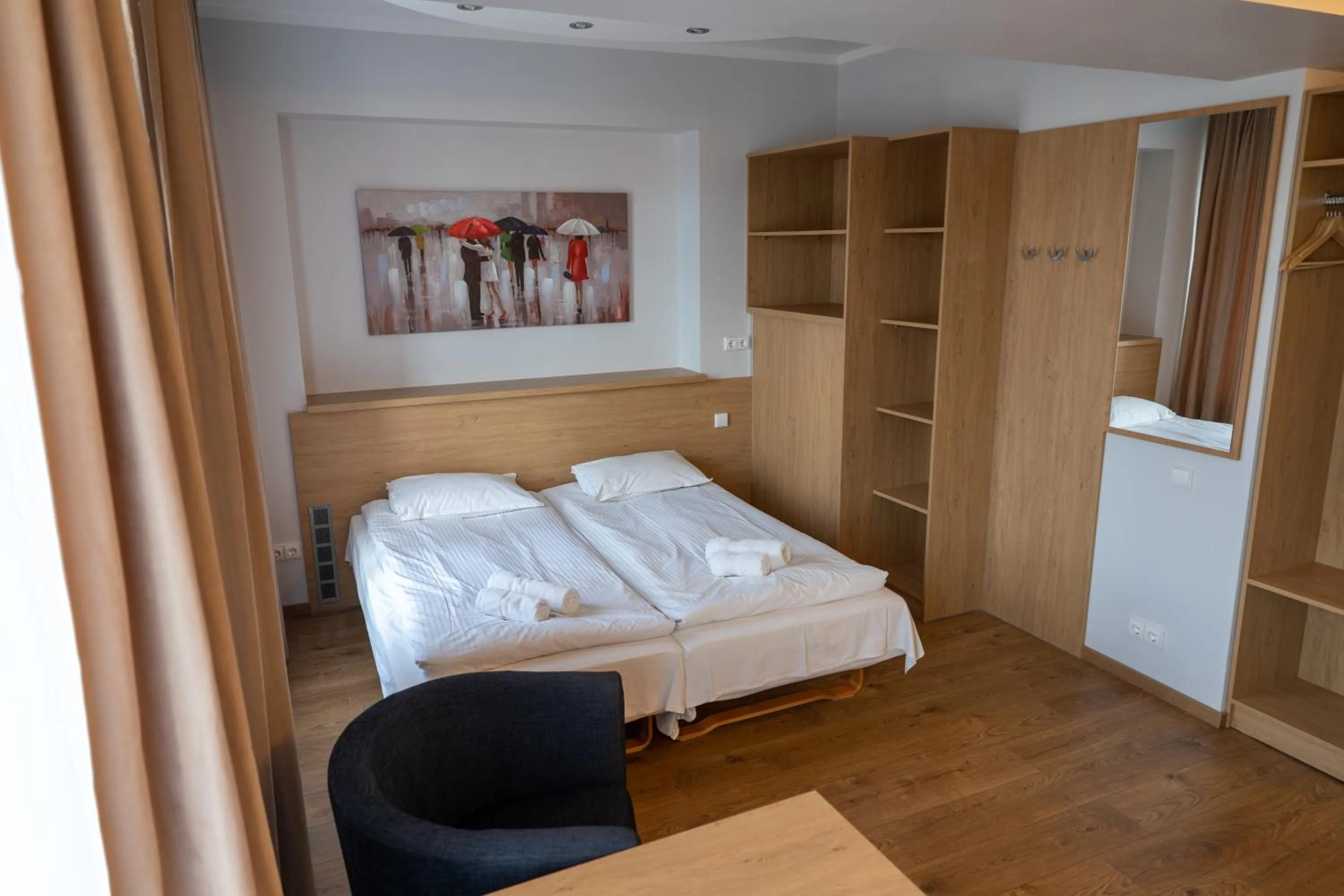 Bed in Viešbutis Banga