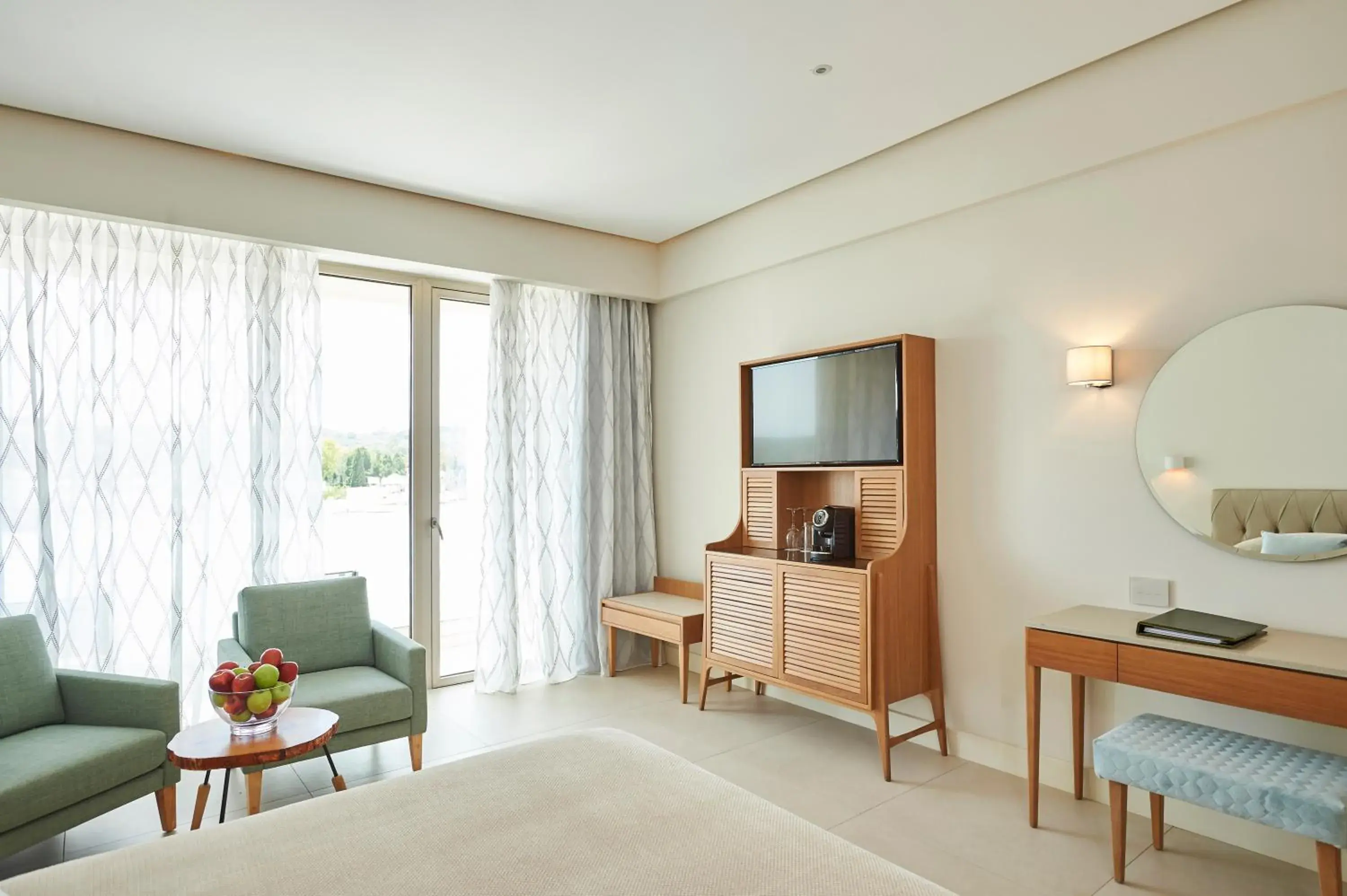 Decorative detail, Bed in Sunrise Jade - Adults Only Decorative detail, Bed in Sunrise Jade - Adults Only