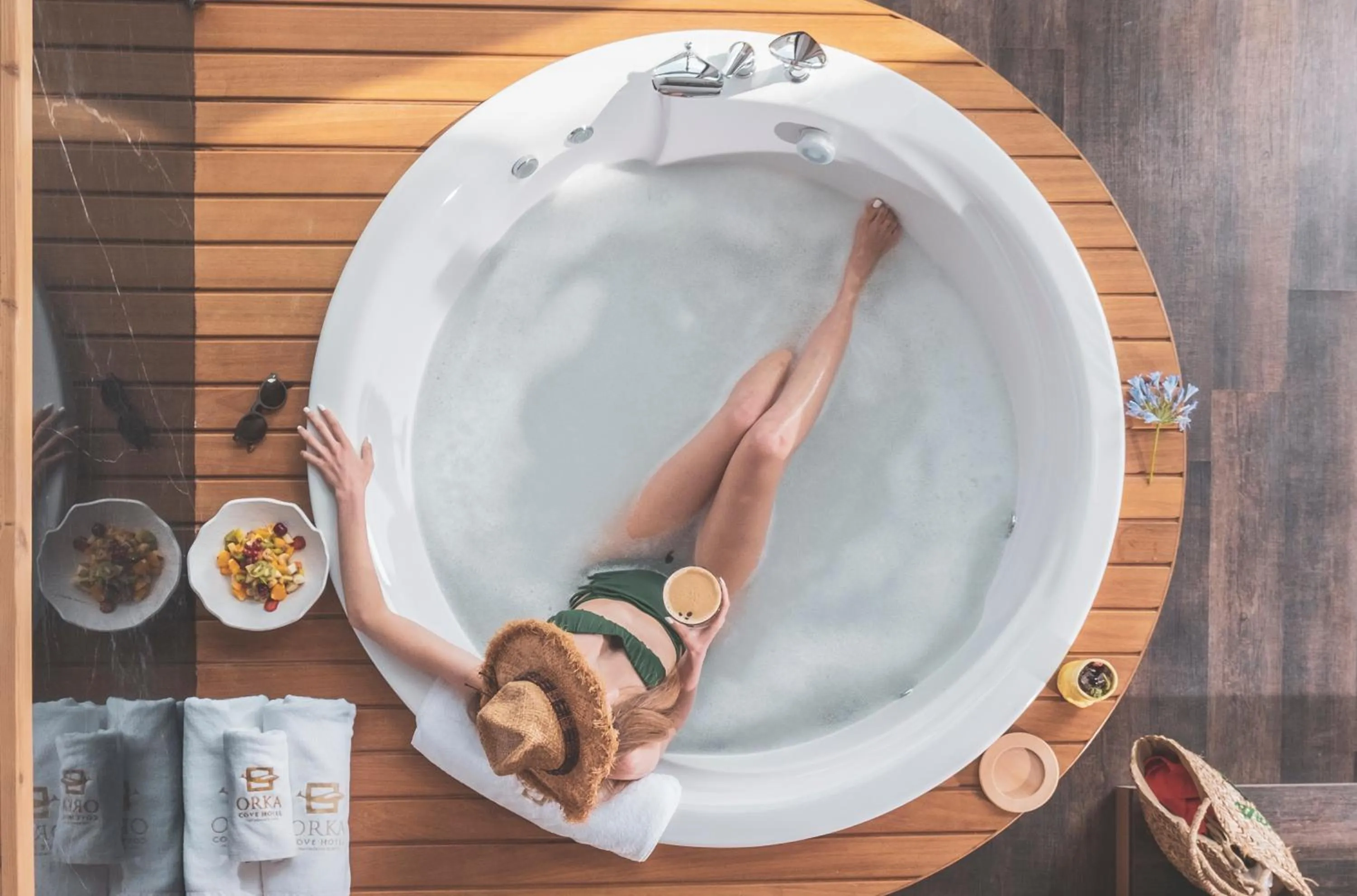 People in Orka Cove Hotel Penthouse & Suites Adults Only