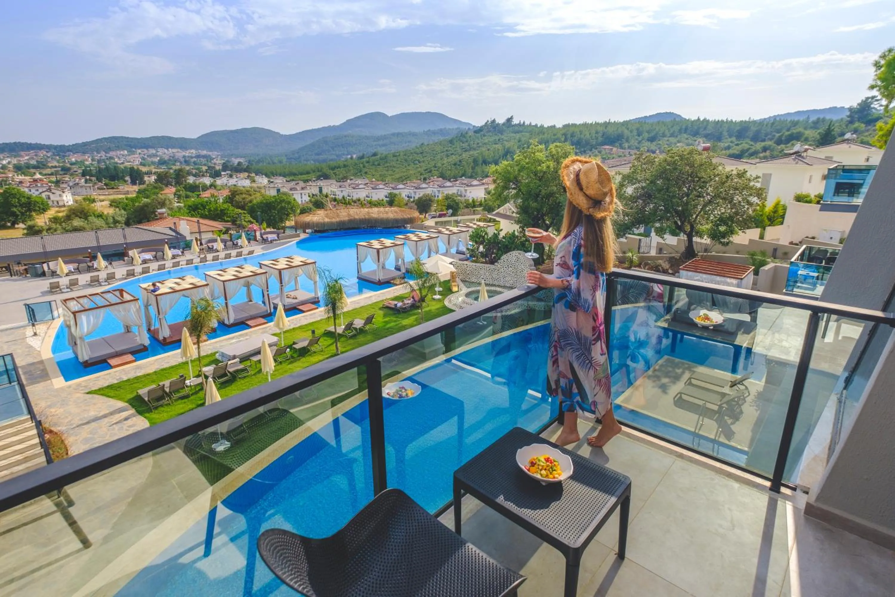 Balcony/Terrace in Orka Cove Hotel Penthouse & Suites Adults Only