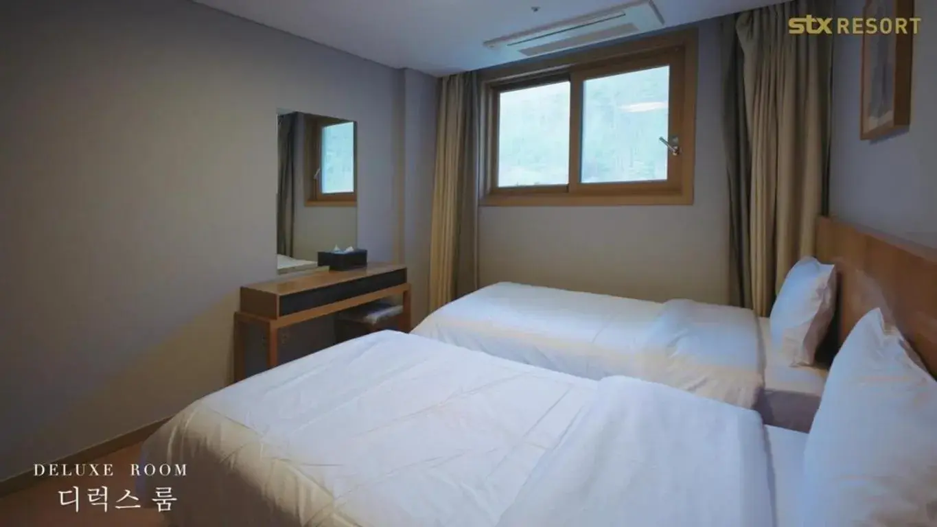 Bed in STX Resort Bed in STX Resort