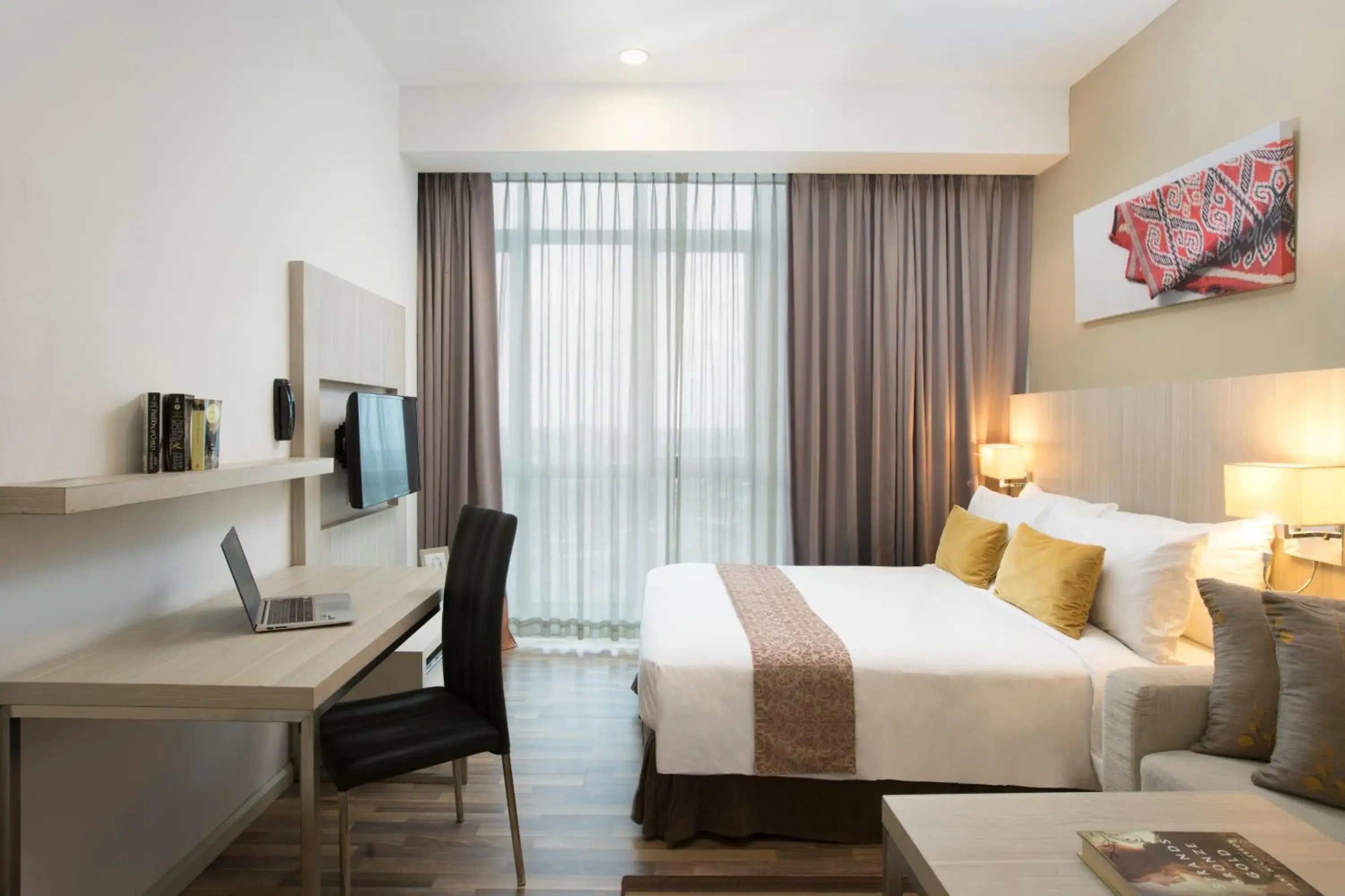 Bed in Citadines Uplands Kuching Bed in Citadines Uplands Kuching