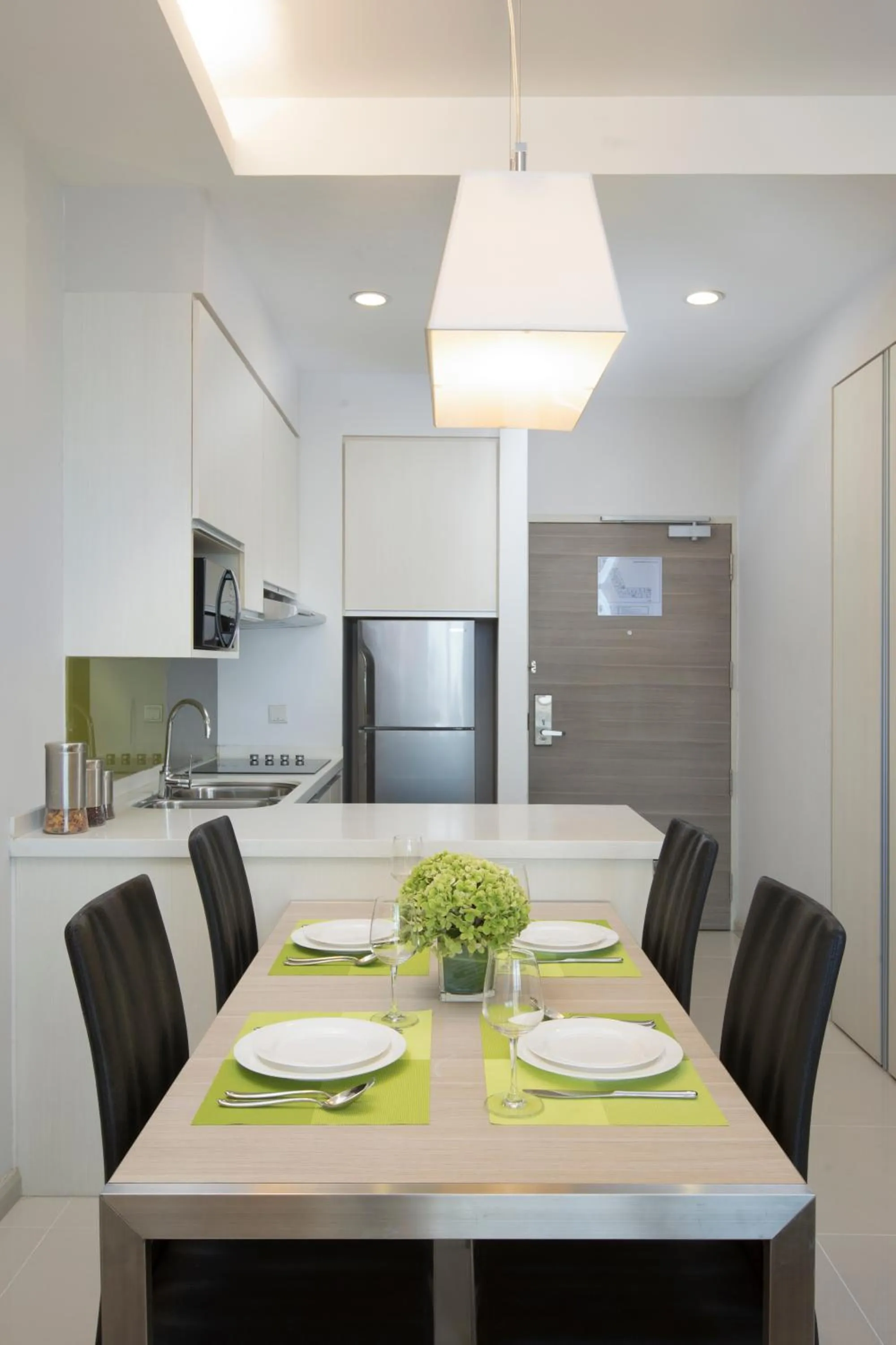 Dining area in Citadines Uplands Kuching