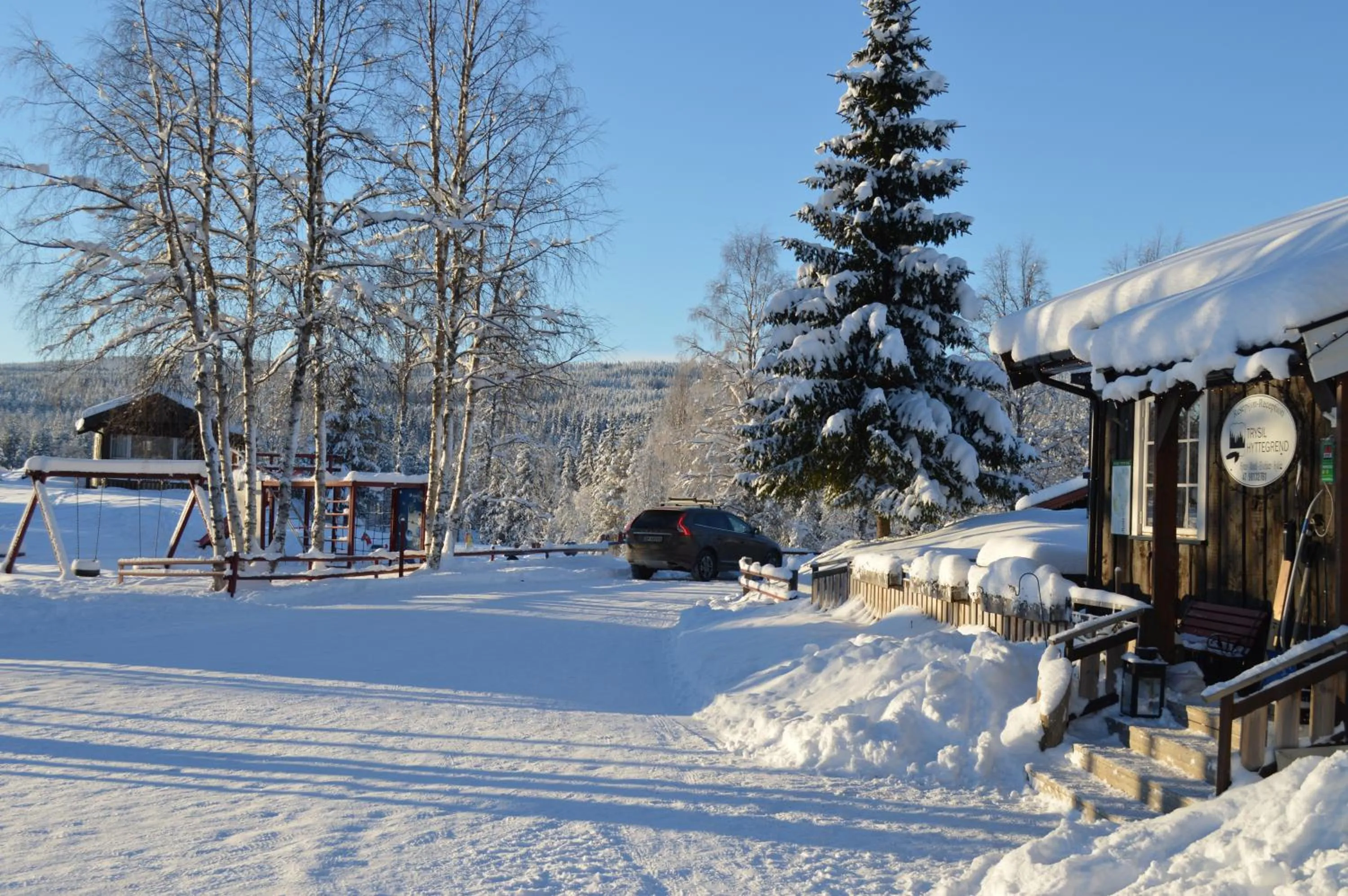 Winter in Trysil Hyttegrend
