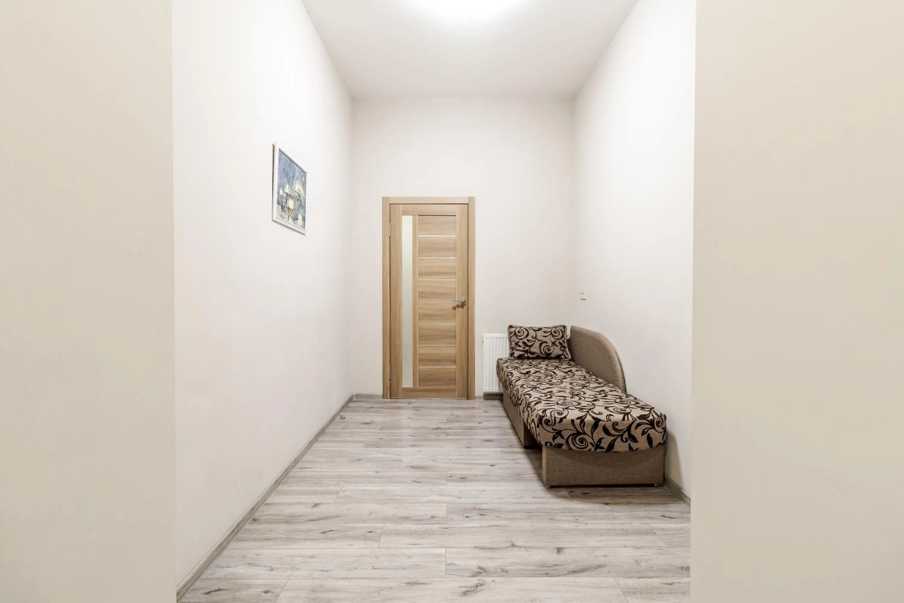 Living room, Bed in Creamy apartment
