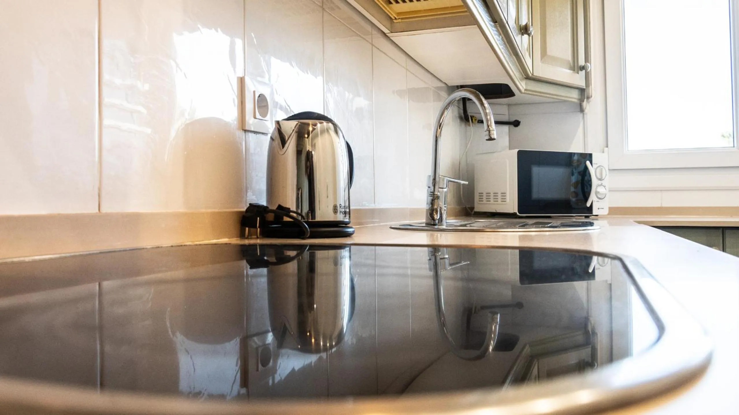 Kitchen or kitchenette in Apartamento Cadiz Paradiso