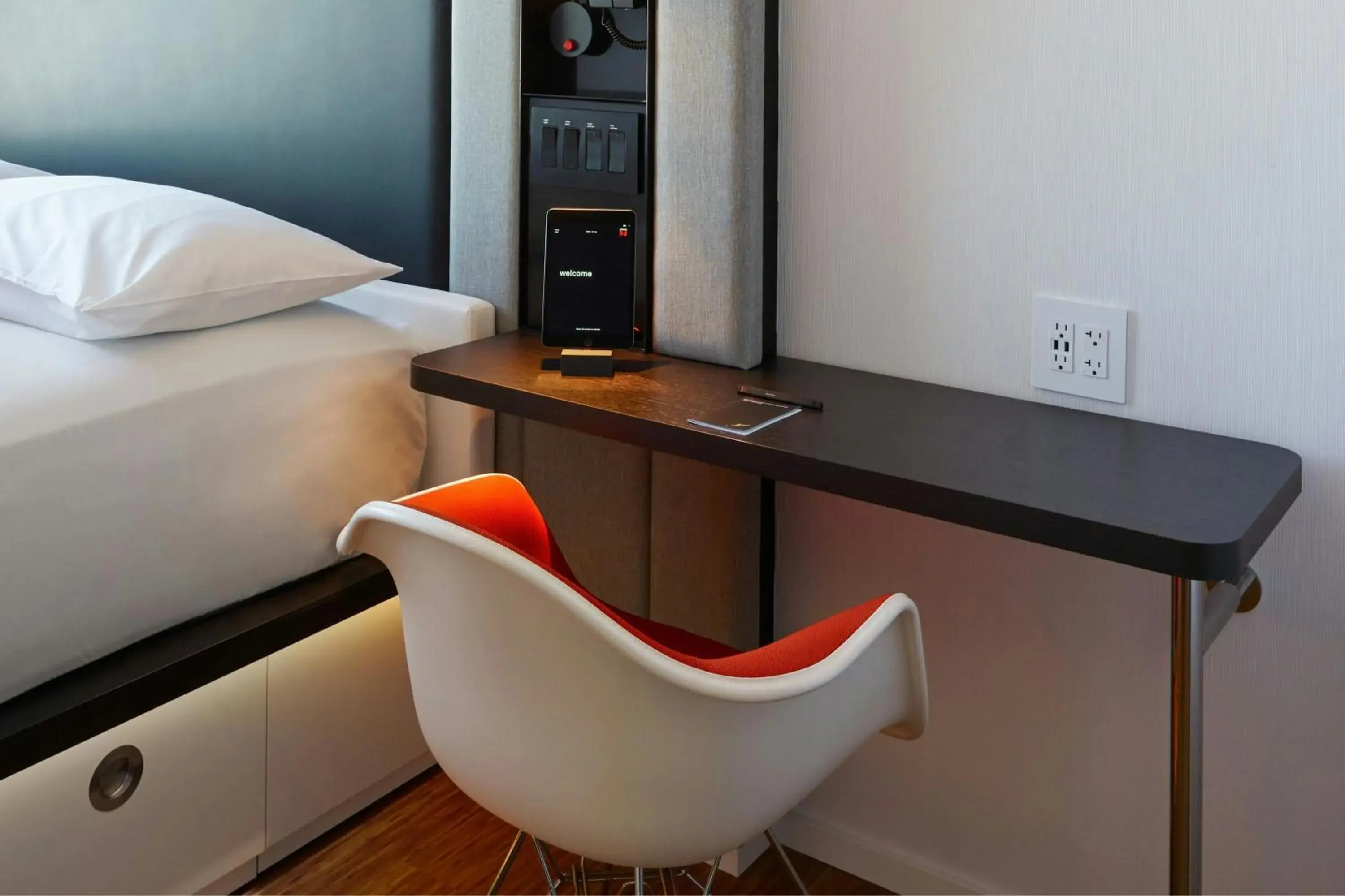 Bedroom, Bed in citizenM Boston North Station Bedroom, Bed in citizenM Boston North Station