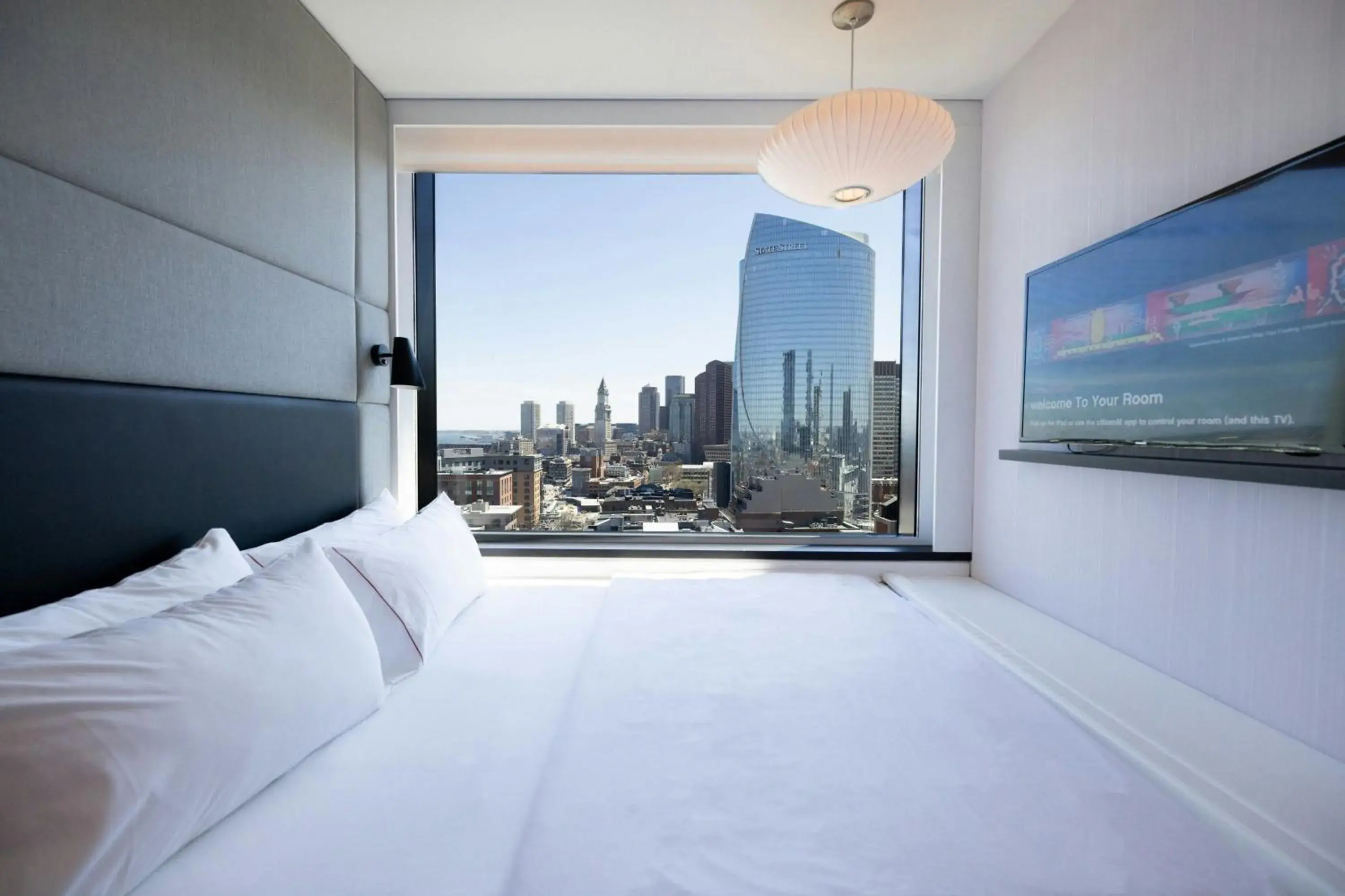 Bedroom, Bed in citizenM Boston North Station Bedroom, Bed in citizenM Boston North Station