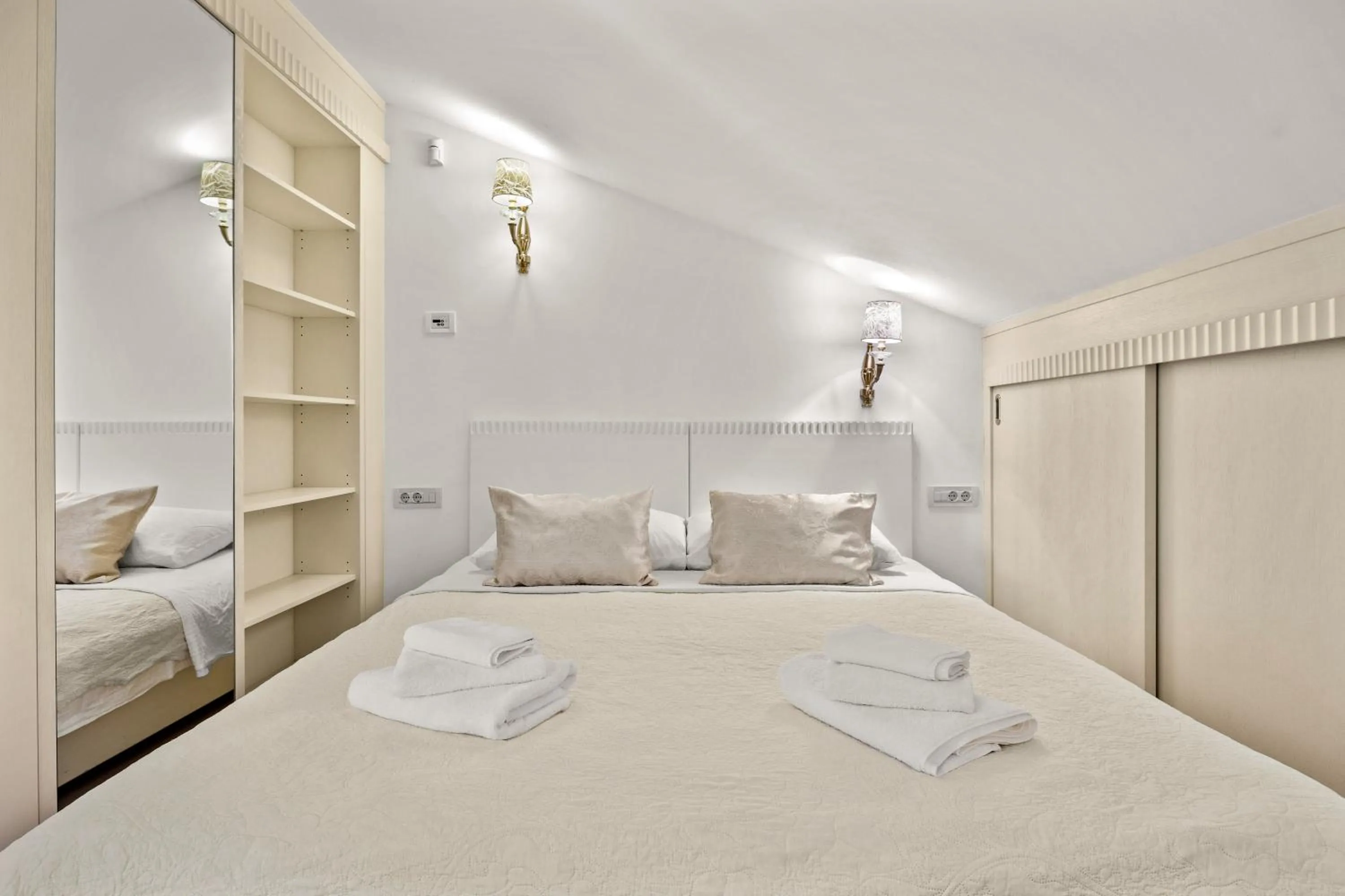 Bed in Boutique Hotel Oasi