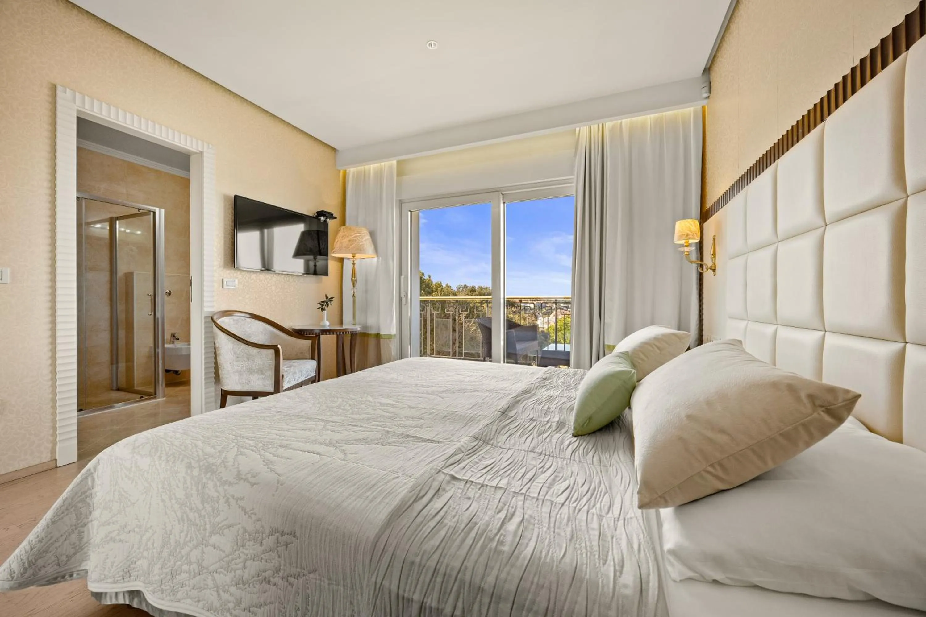 Bed in Boutique Hotel Oasi