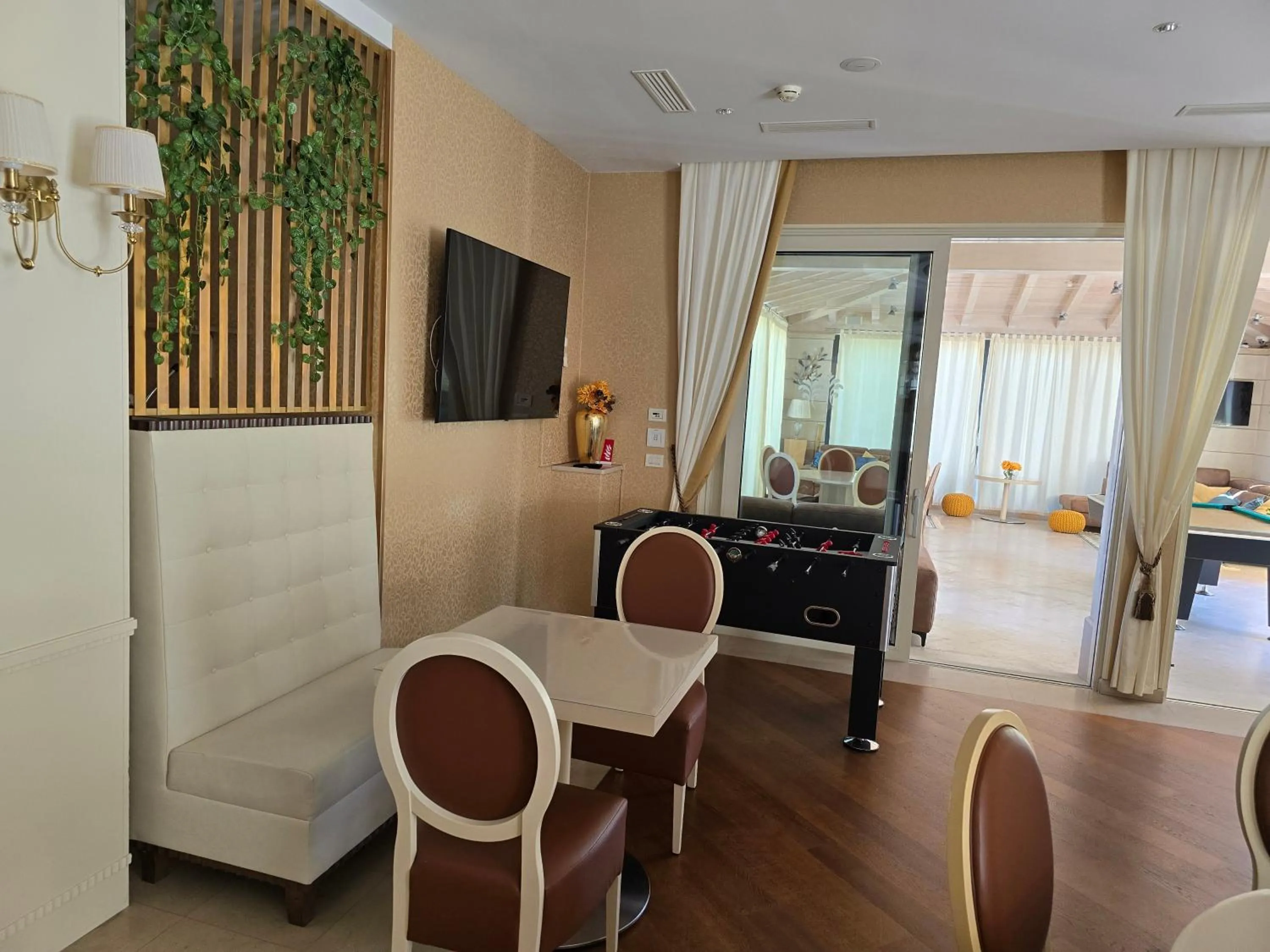 Seating area in Boutique Hotel Oasi