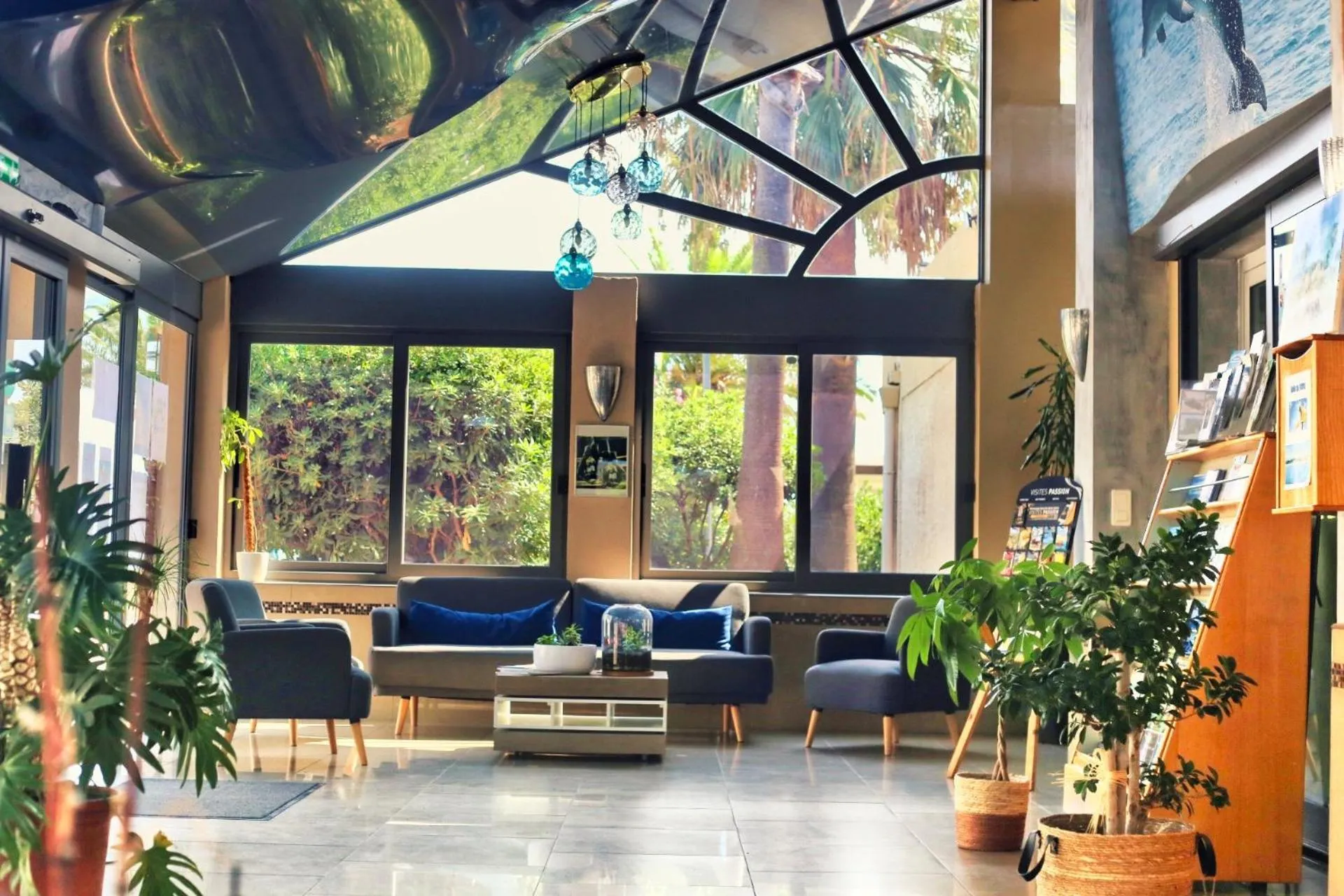 Lobby or reception in Hotel & Restaurant San Pellegrino