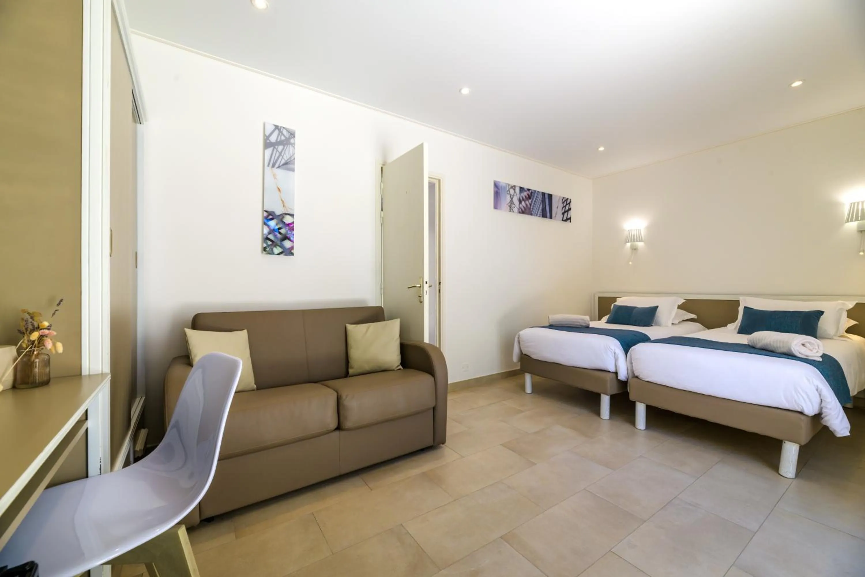 Photo of the whole room, Bed in Hotel & Restaurant San Pellegrino