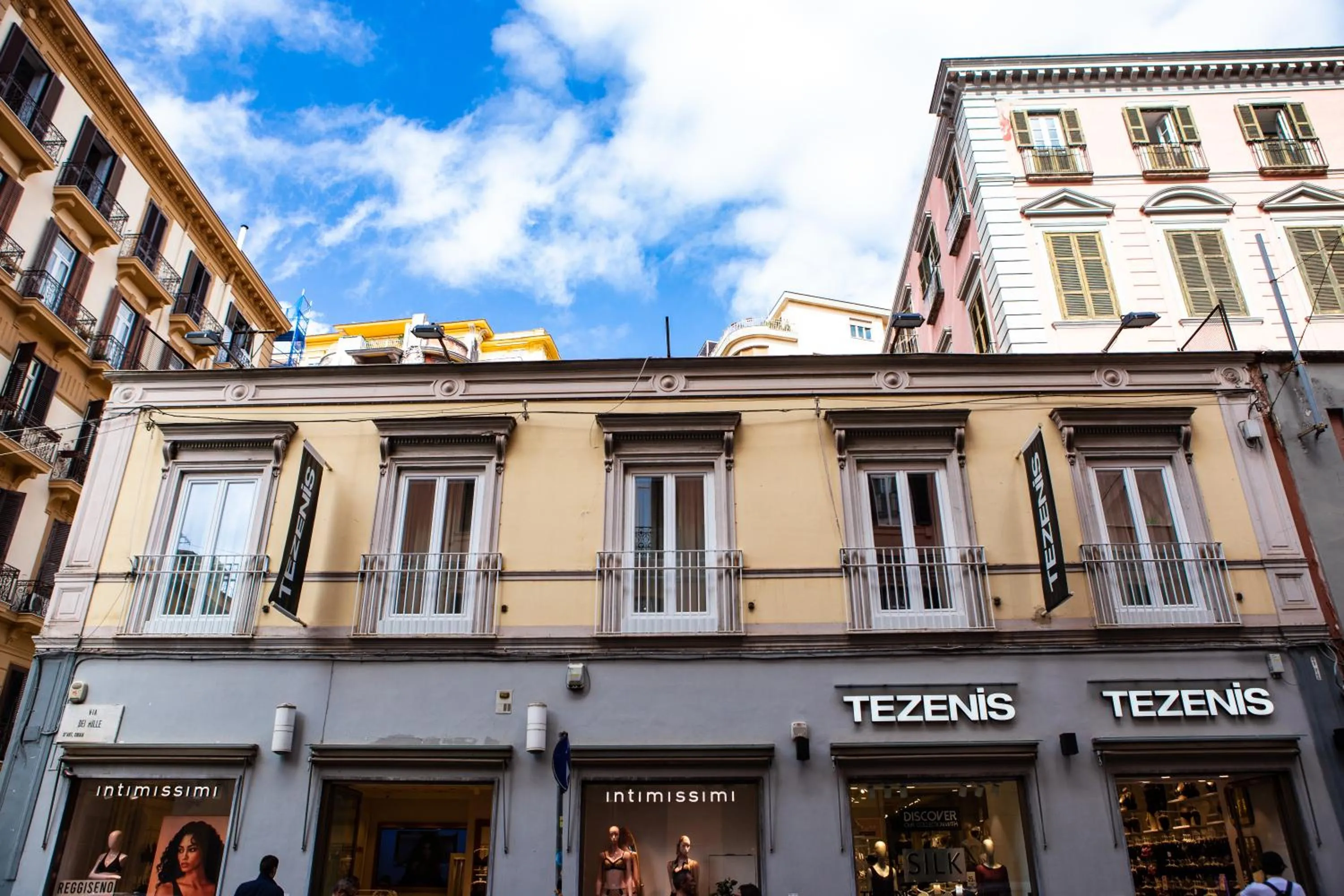 Property building in Prestige Rooms Chiaia Hotel