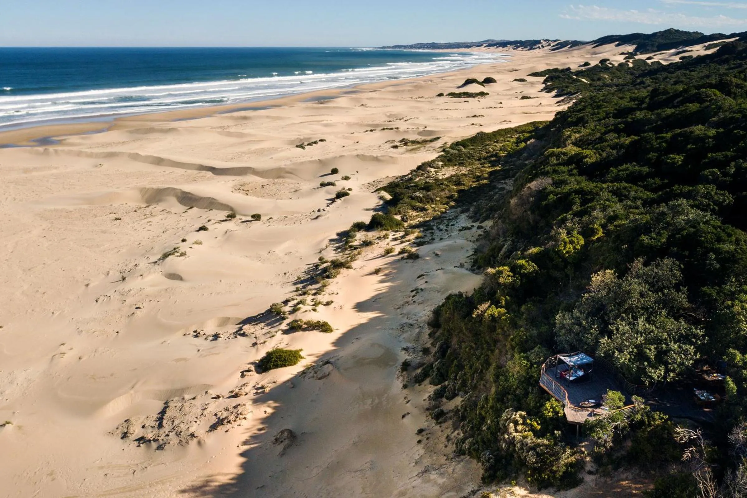 Bird's eye view in Oceana Beach and Wildlife Reserve