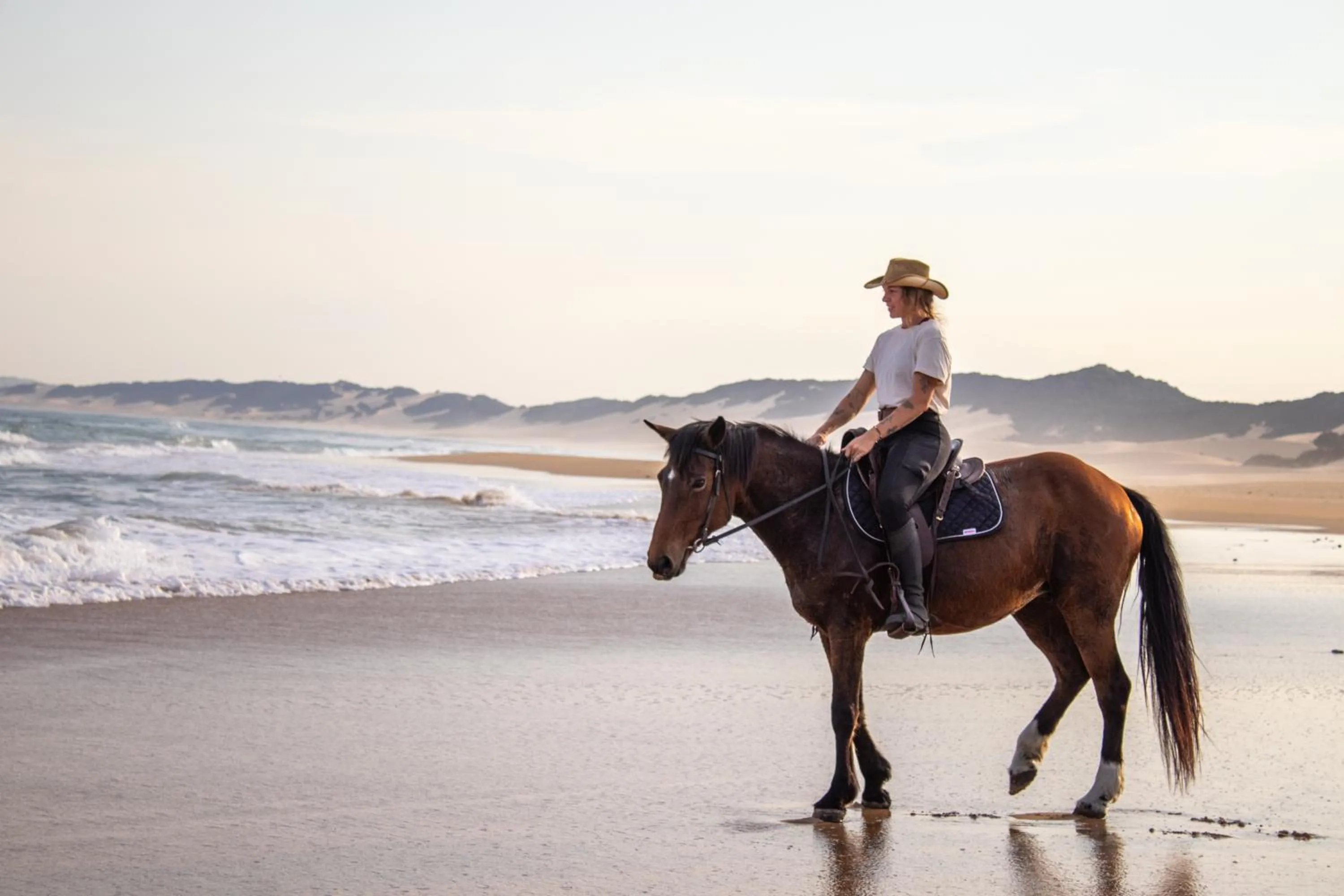 Horse-riding in Oceana Beach and Wildlife Reserve