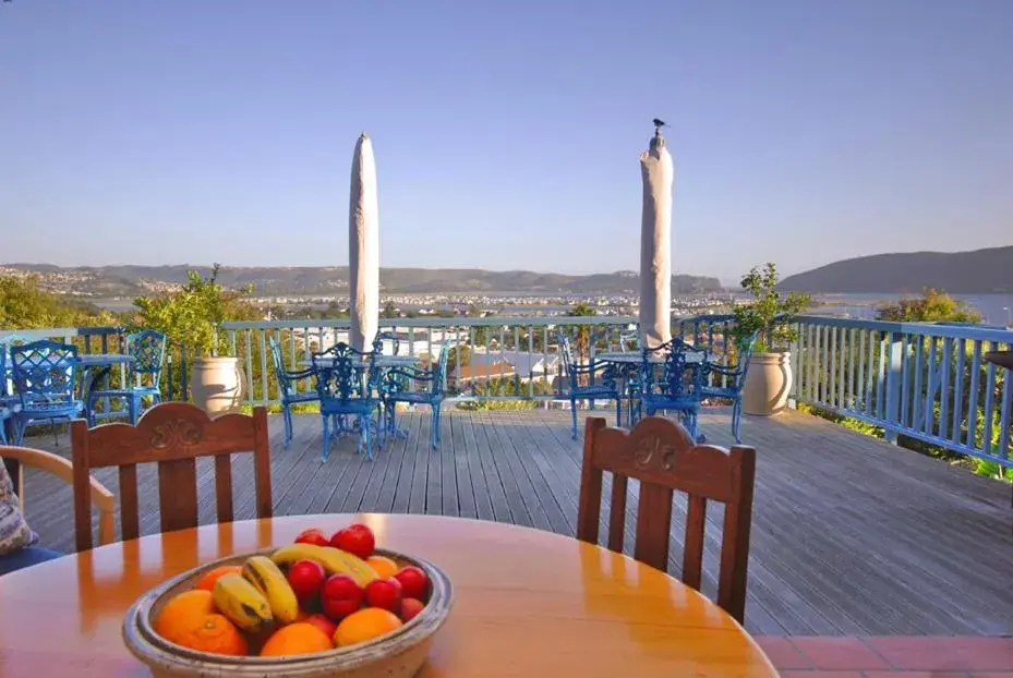 Twin Room with Balcony or Patio - single occupancy in Guinea Fowl Lodge - Lagoon & Heads View B&B, Central Knysna Twin Room with Balcony or Patio - single occupancy in Guinea Fowl Lodge - Lagoon & Heads View B&B, Central Knysna