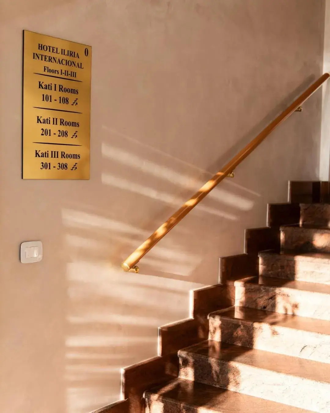 Lobby or reception in Iliria Internacional Hotel Lobby or reception in Iliria Internacional Hotel