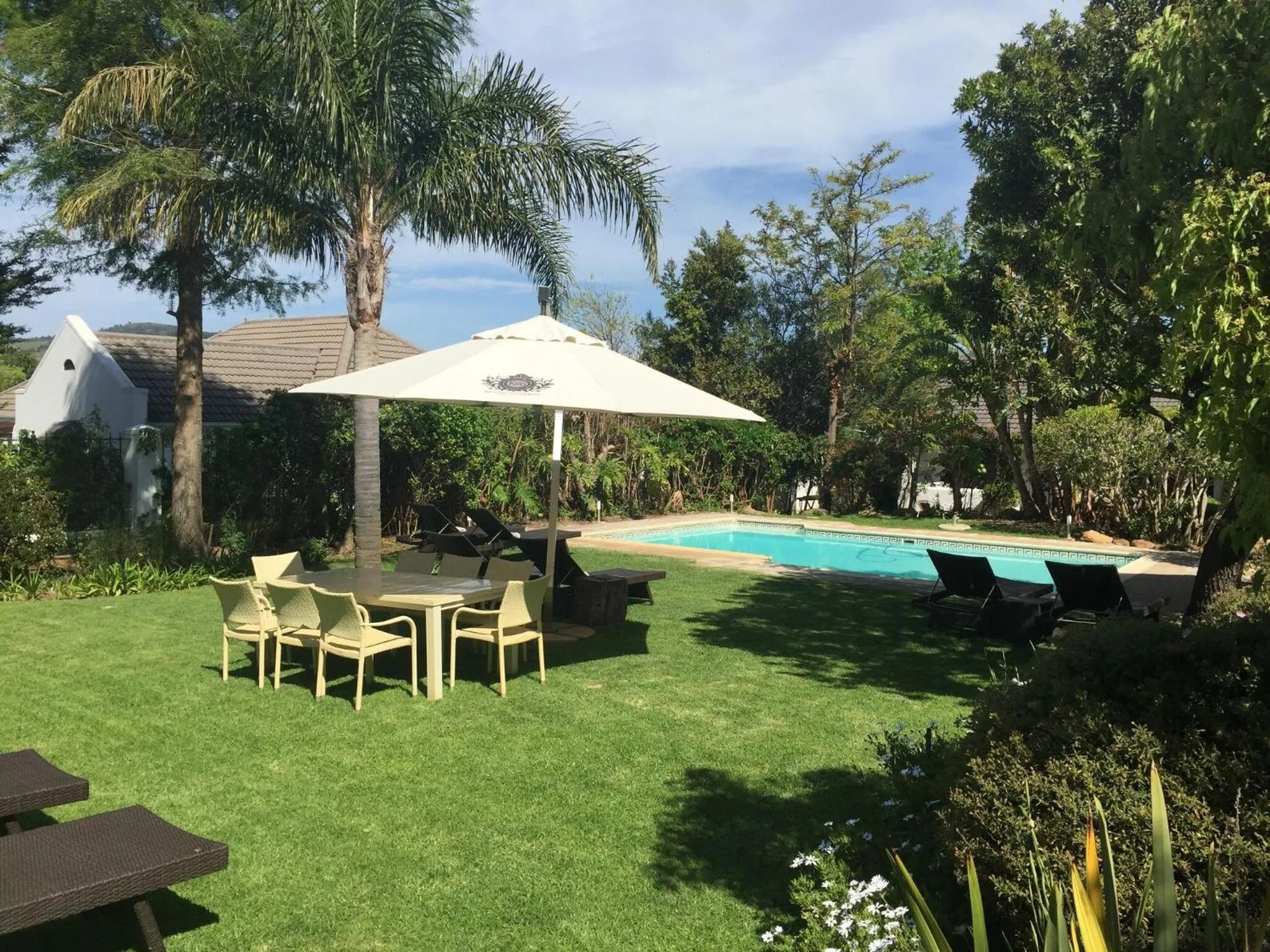 Garden in Albourne Guesthouse