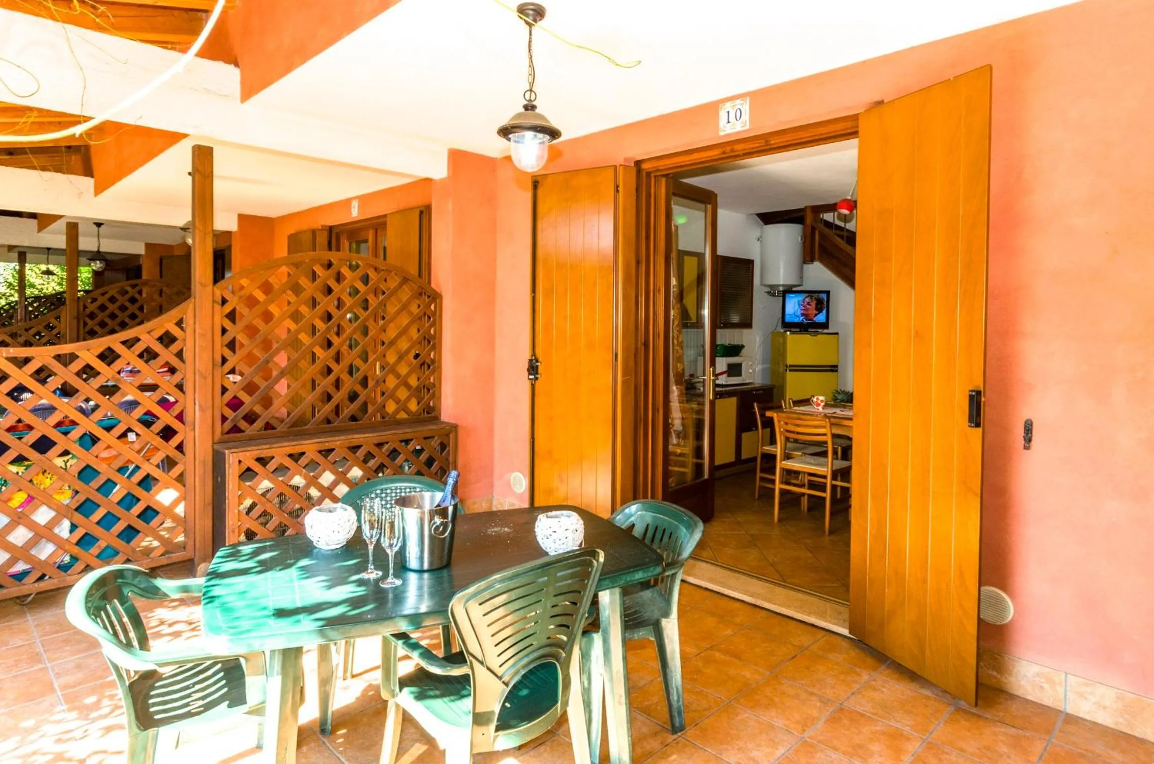 Balcony/Terrace in Residence Borgo Stella Marina
