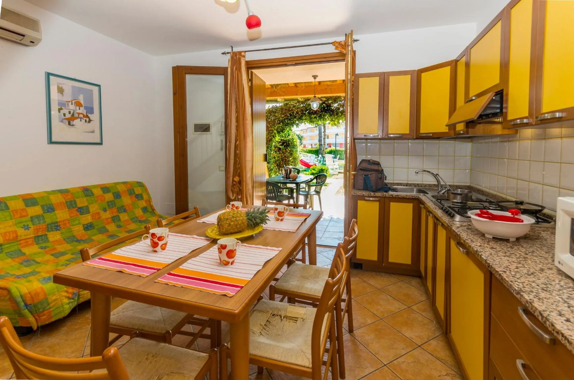 Kitchen or kitchenette in Residence Borgo Stella Marina