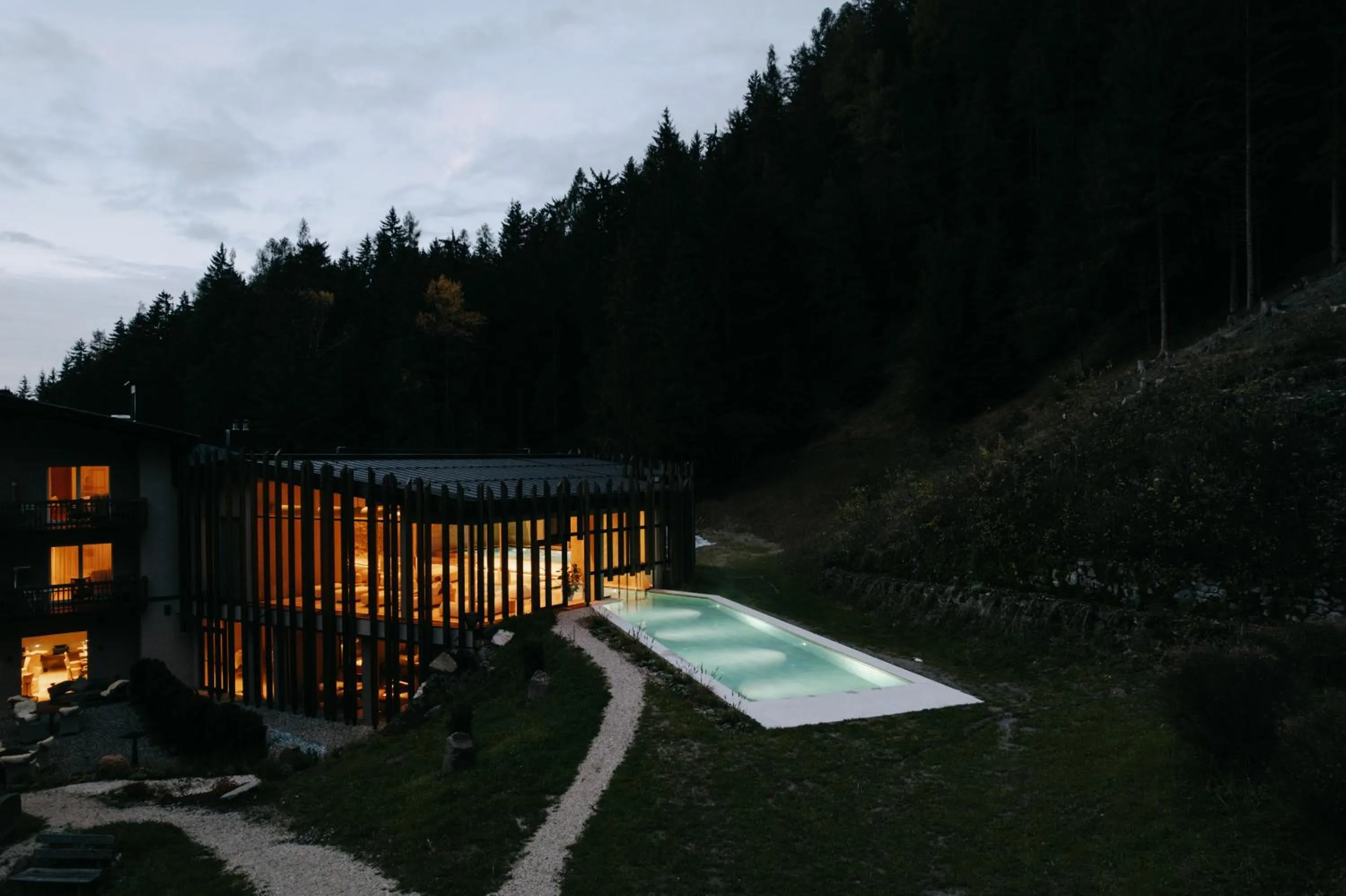 Pool view in Bad Ratzes