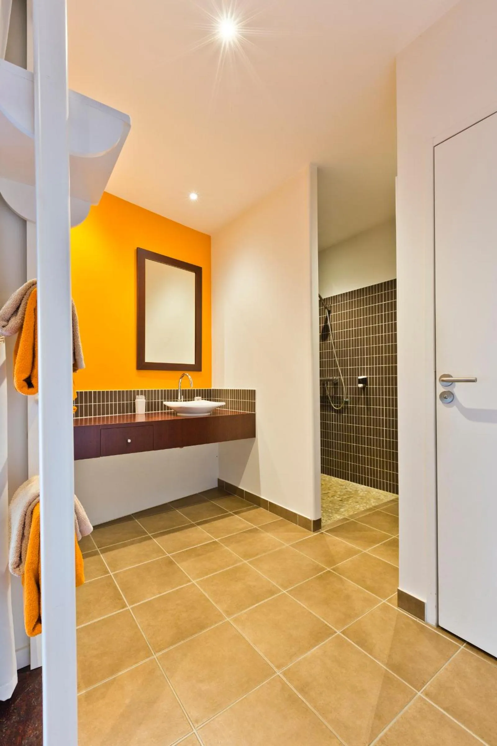 Bathroom in Hôtel Auberge de Chavannes