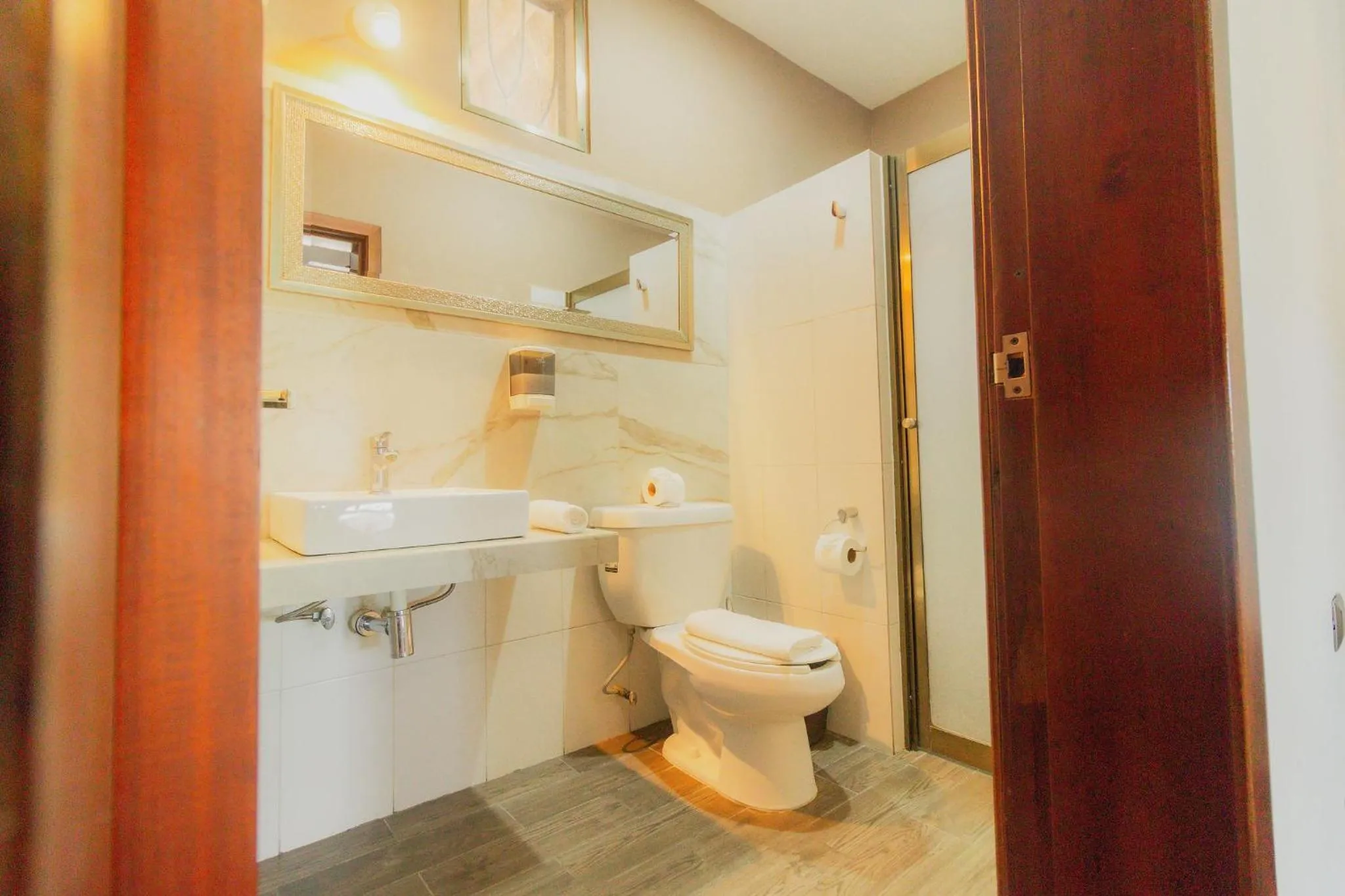 Bathroom in Hotel Maria Maria