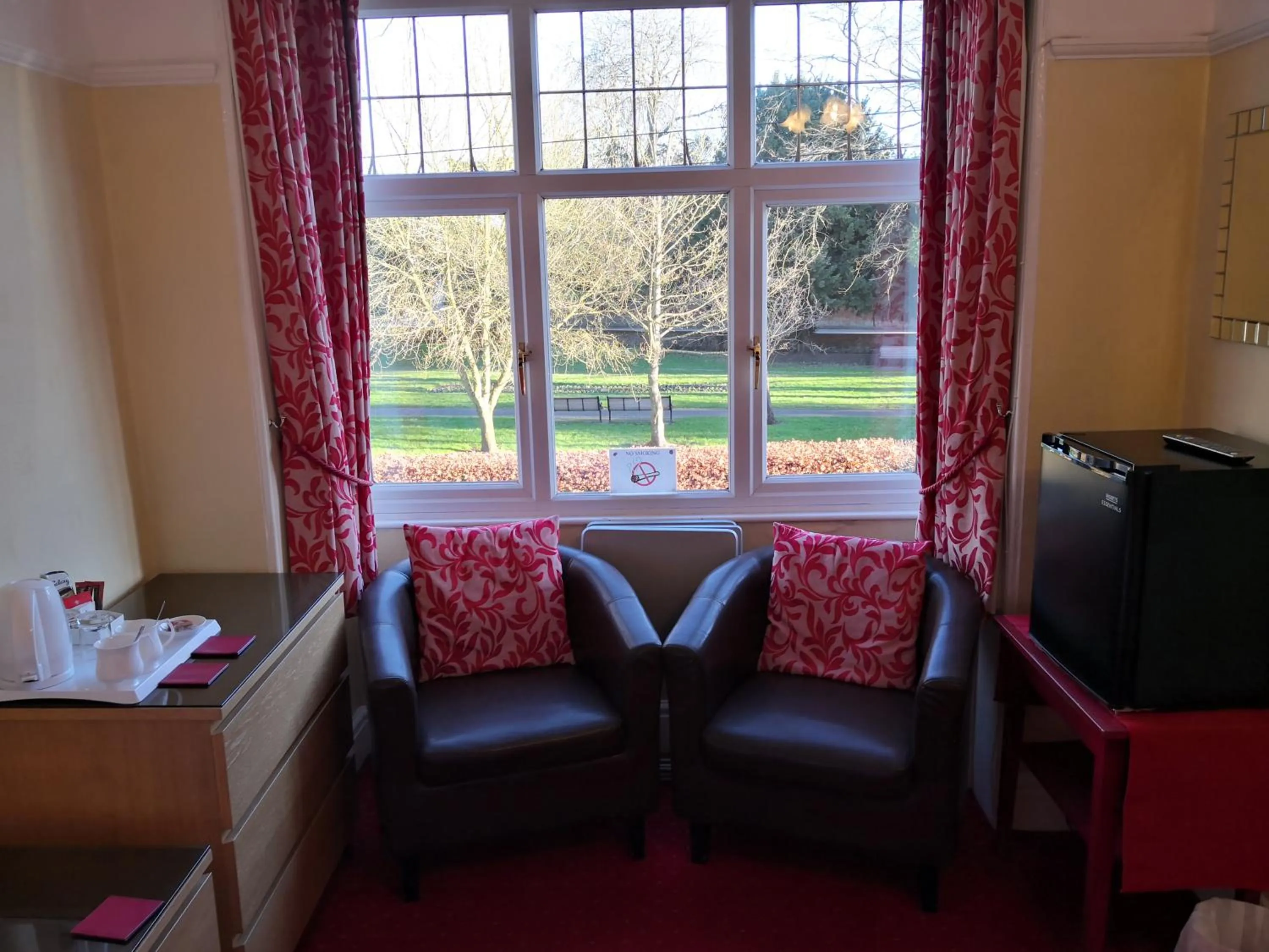 Garden view in Ashgrove House