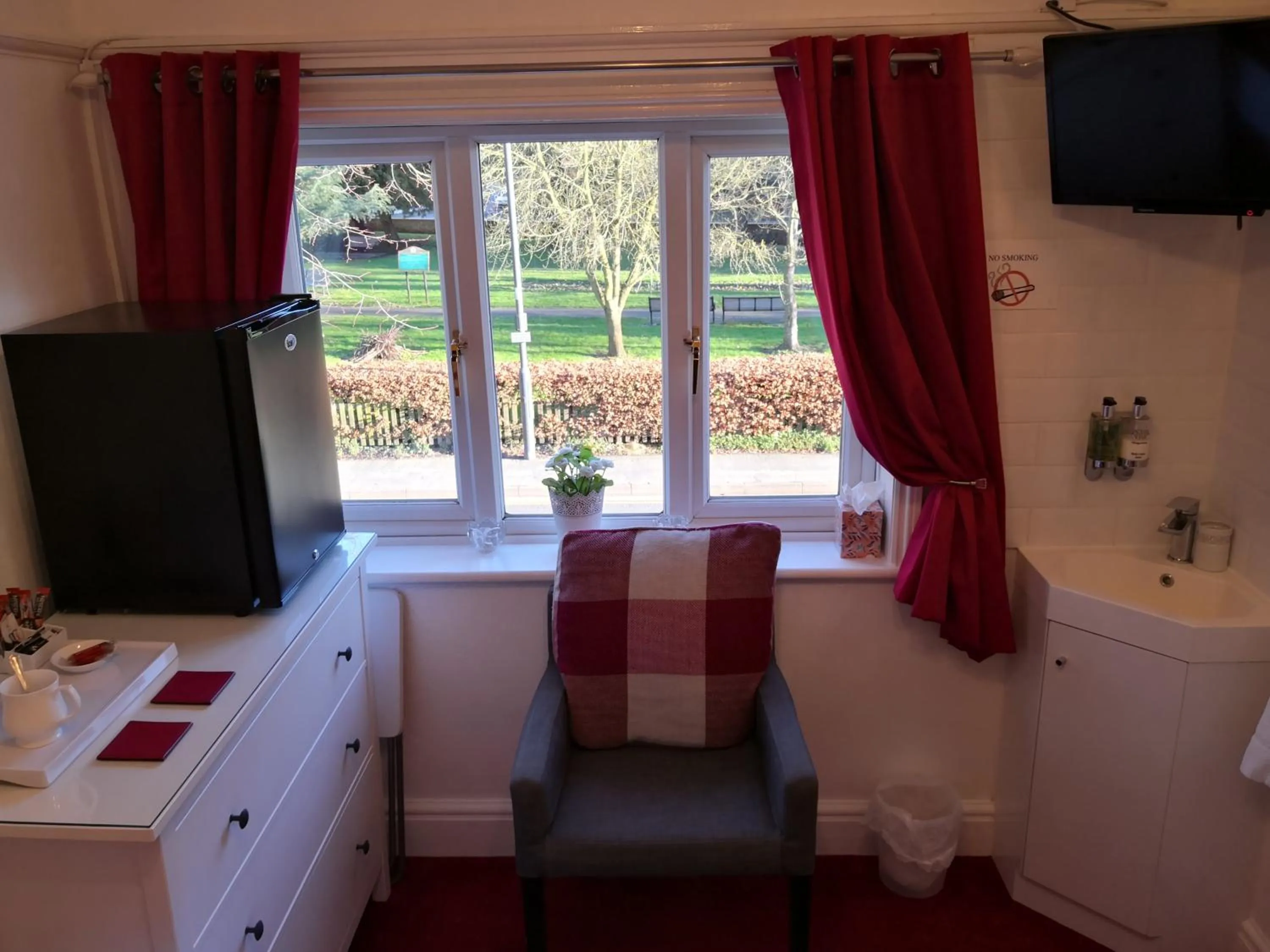 Garden view in Ashgrove House