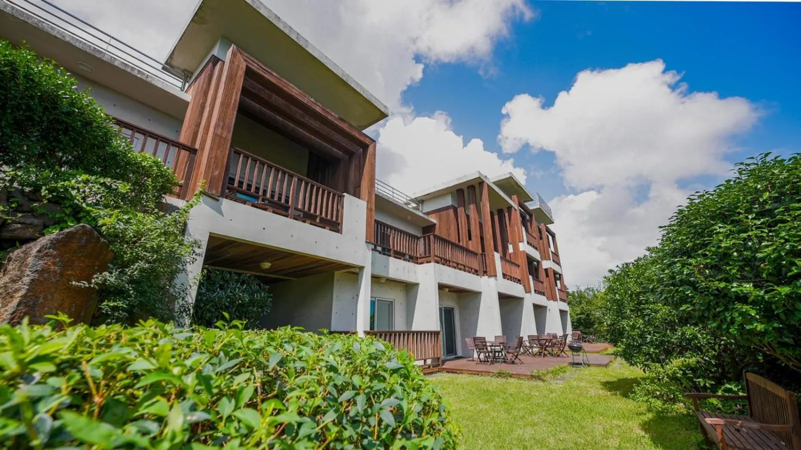 Property building in Jeju Eco Suites