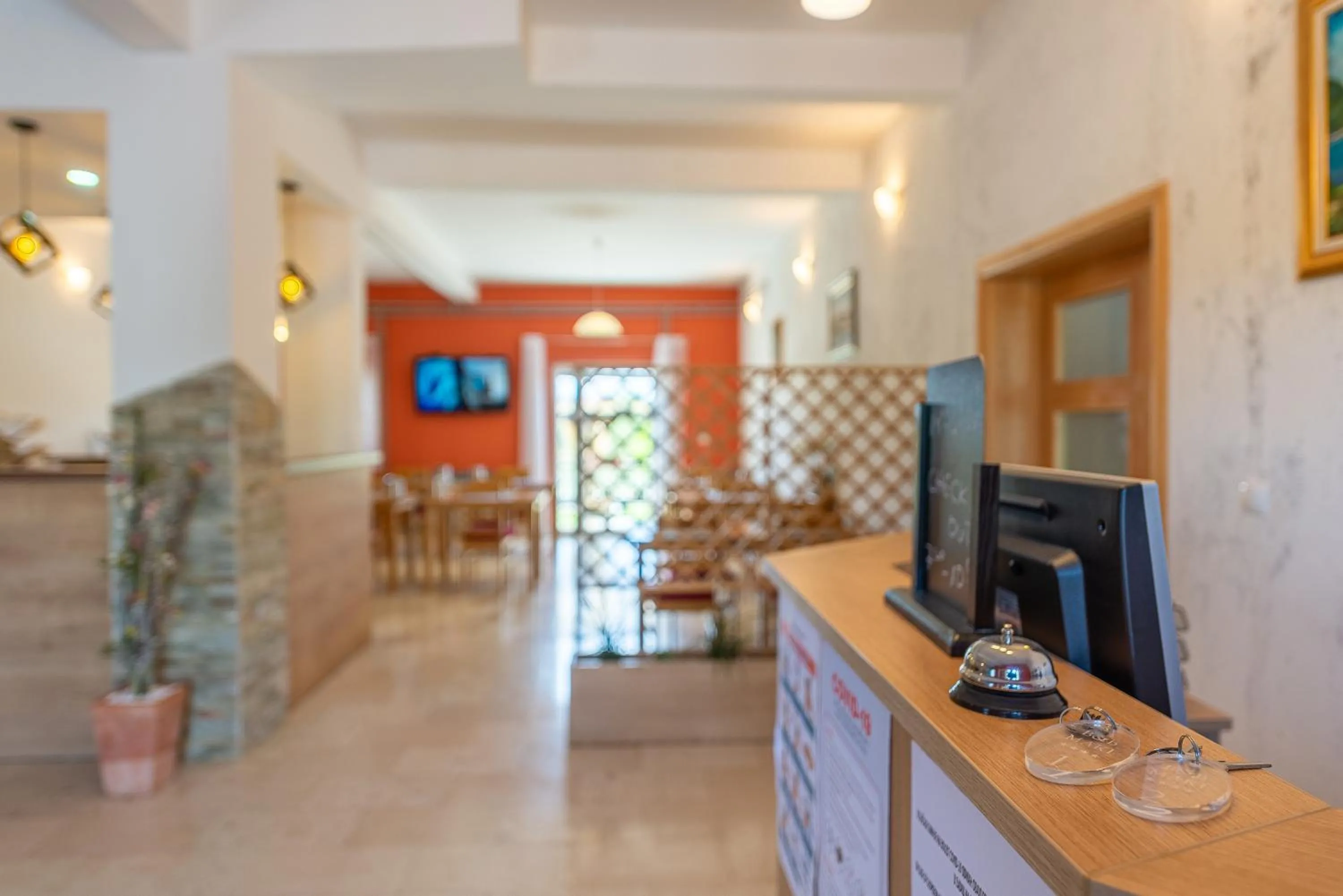 Lobby or reception in Bed & Breakfast Maki