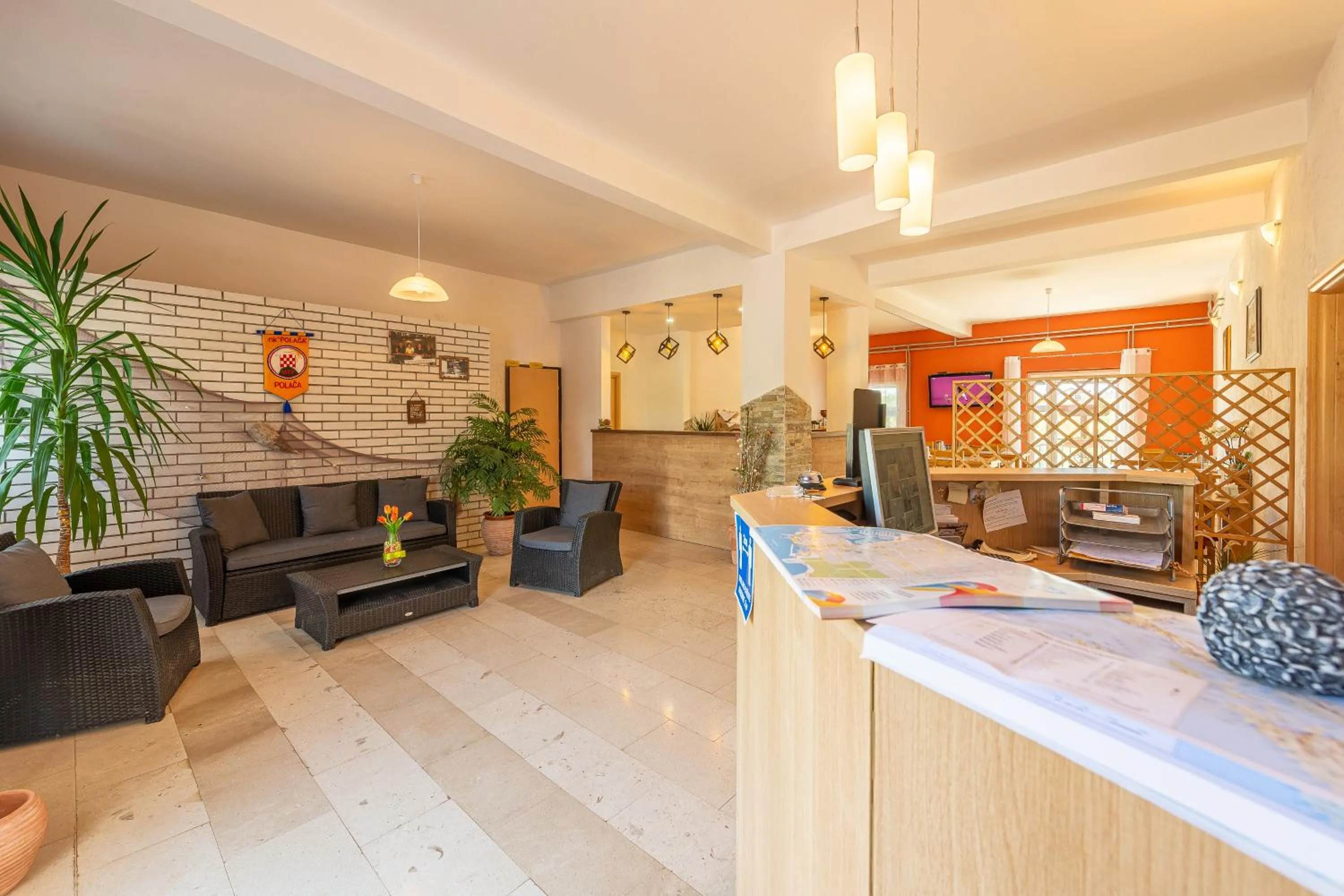 Lobby or reception in Bed & Breakfast Maki