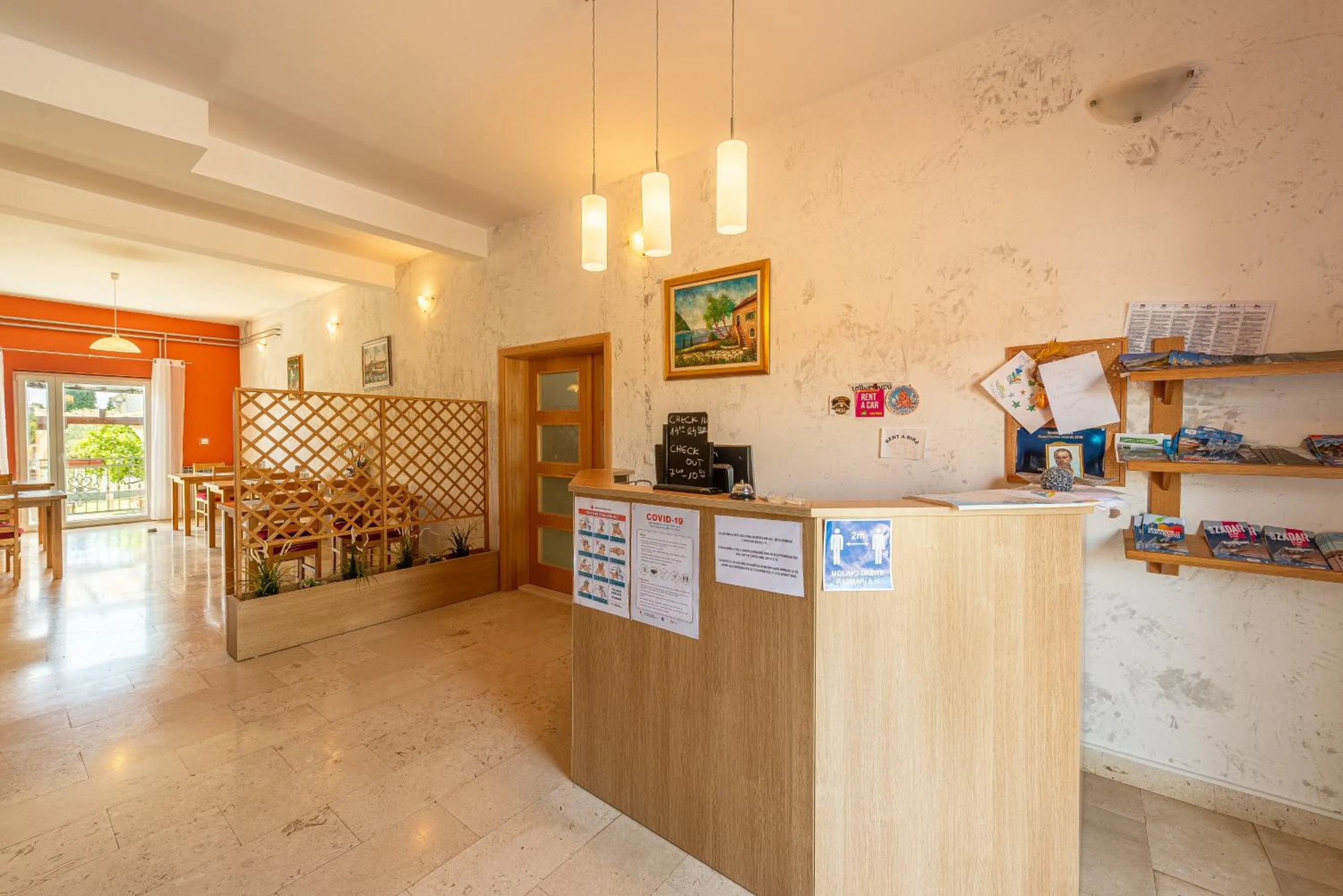 Lobby or reception in Bed & Breakfast Maki