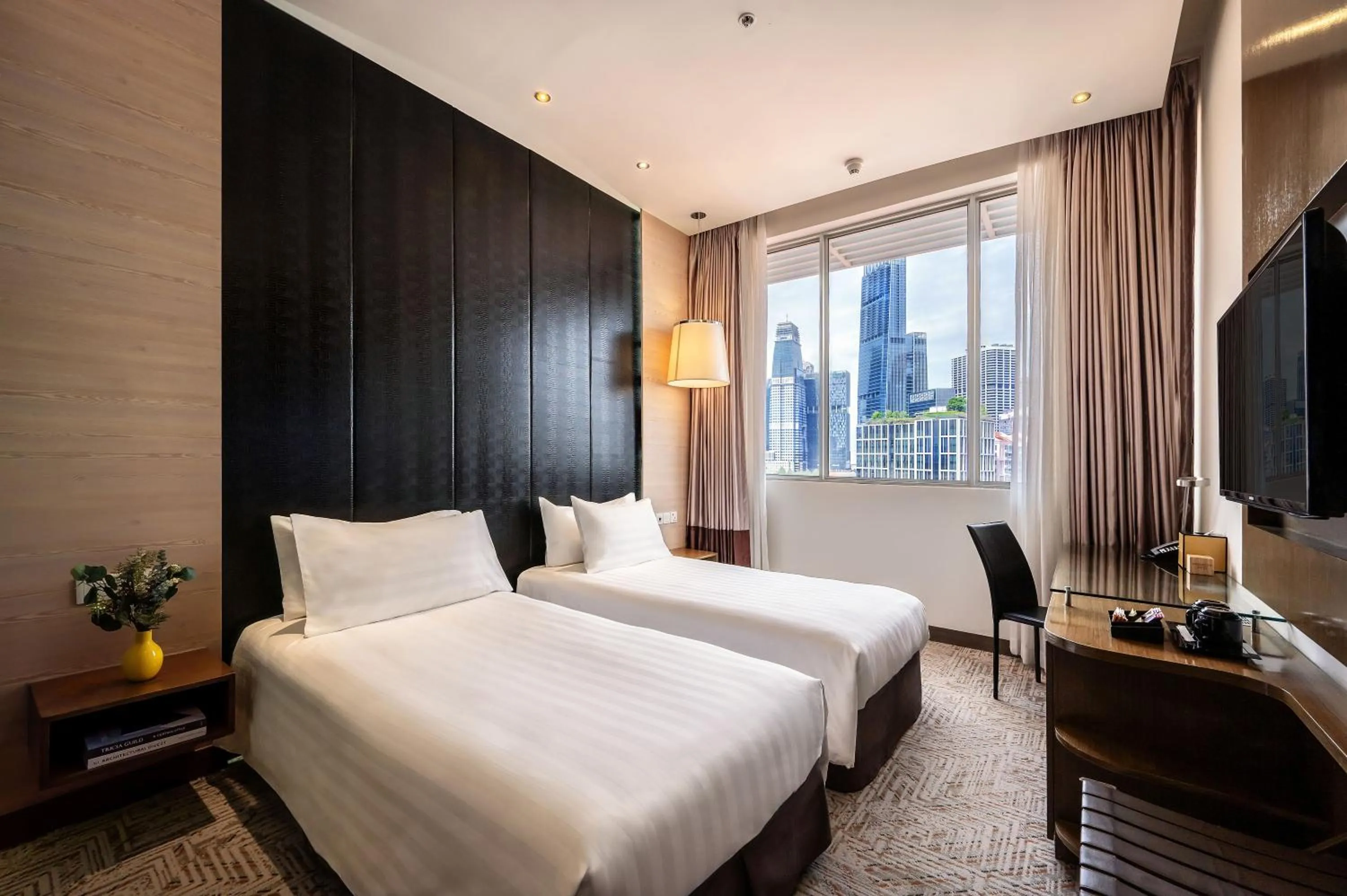 Bedroom, Bed in Dorsett Singapore - Newly Refurbished