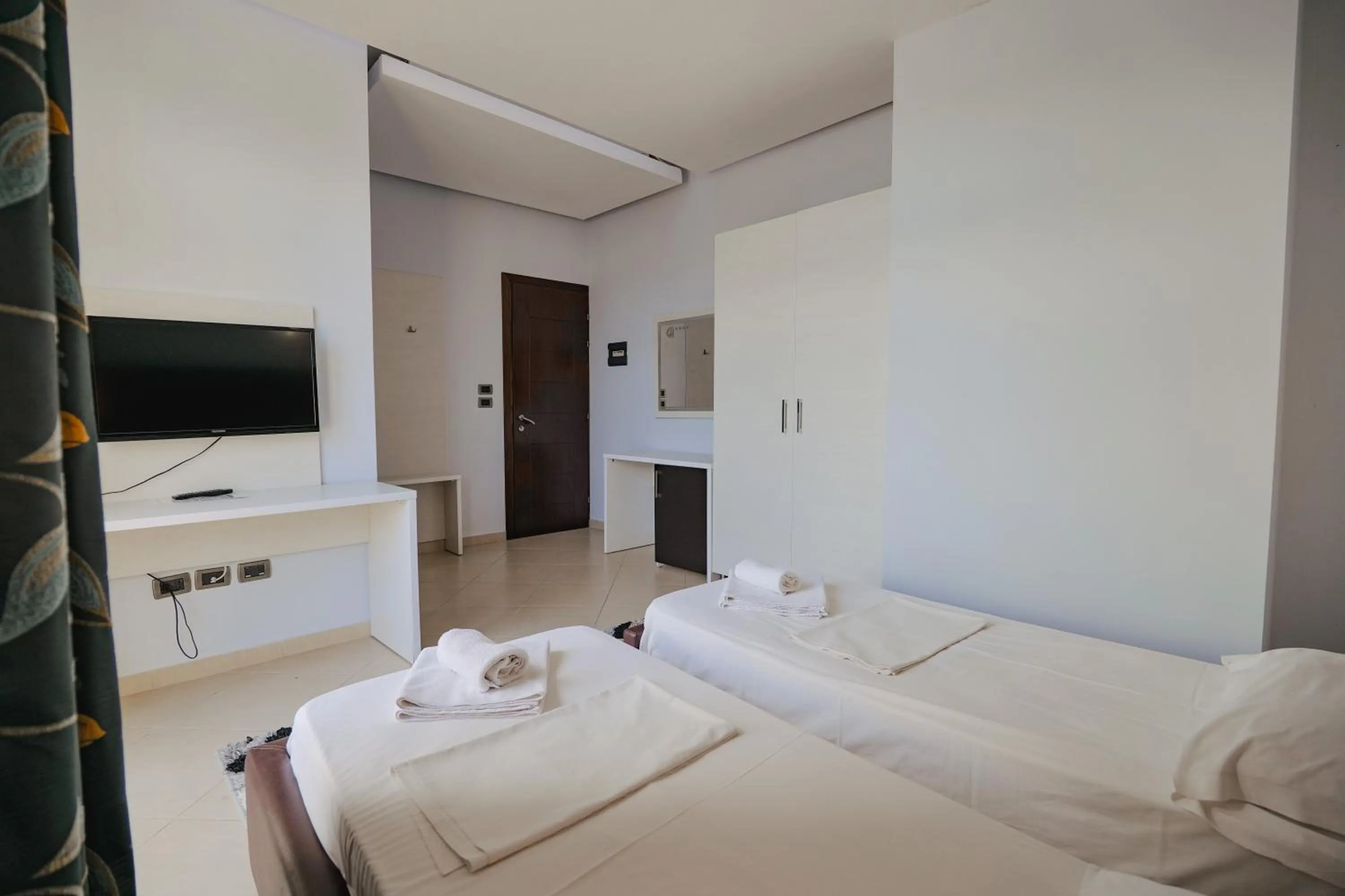 Bed in Grand Hotel Aita