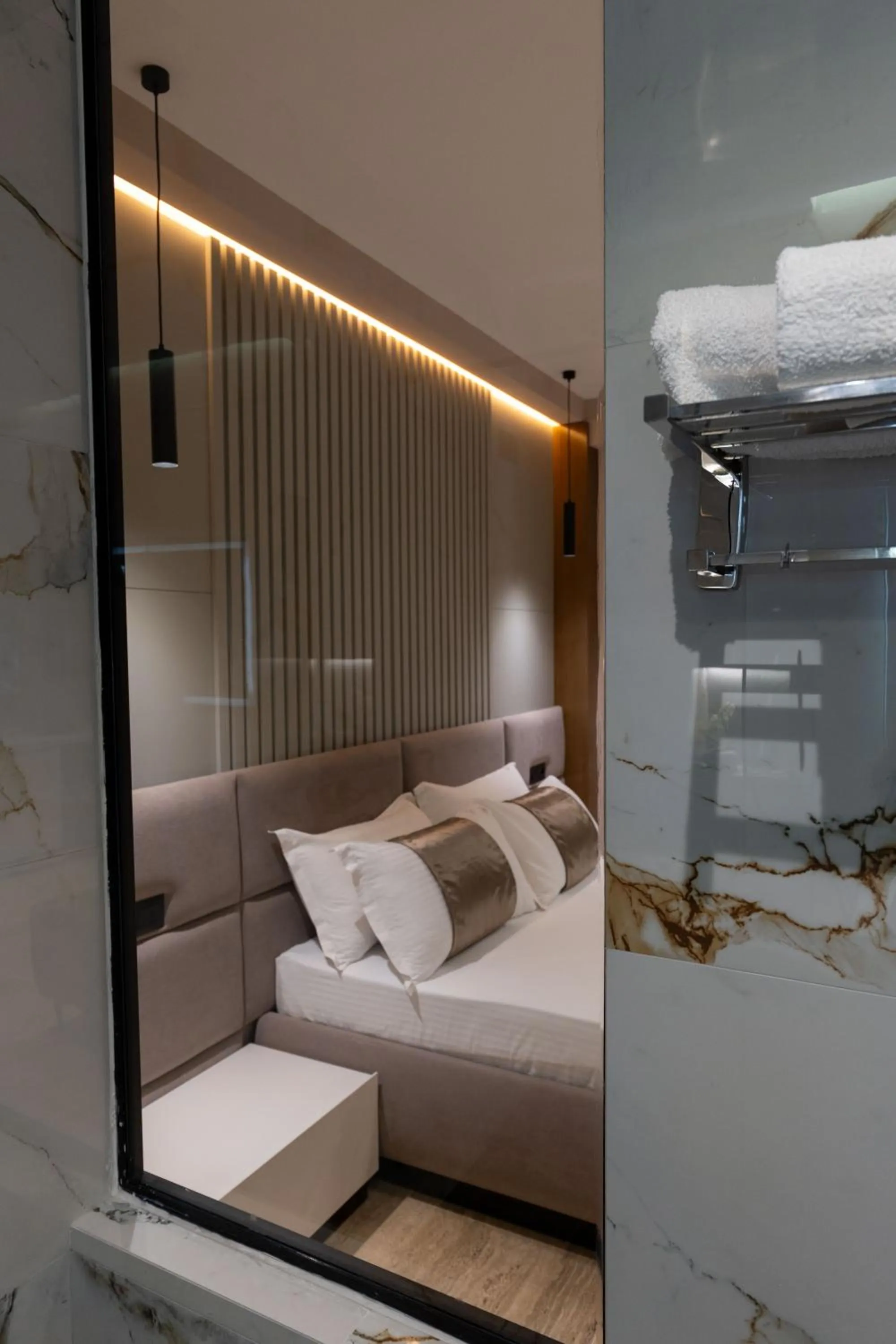 Bedroom in Grand Hotel Aita