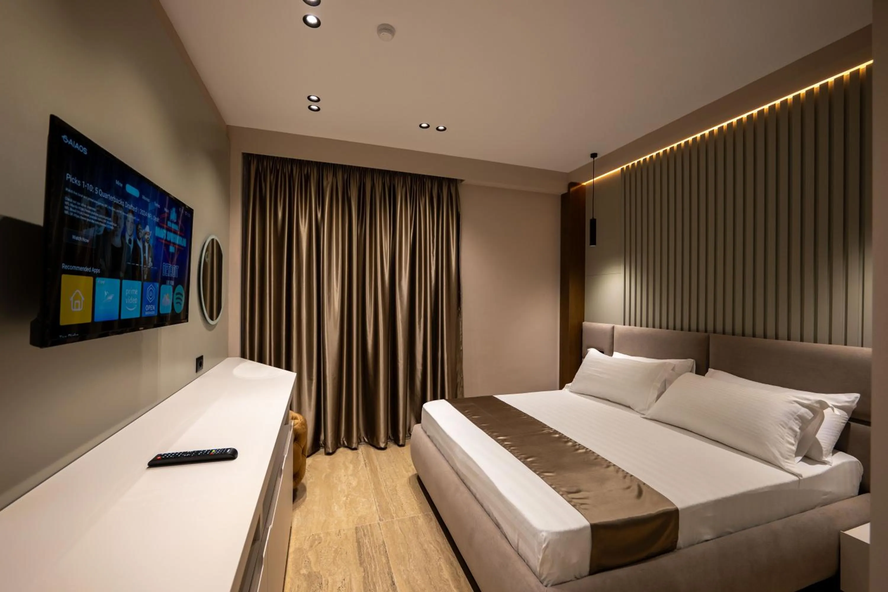 Bedroom in Grand Hotel Aita