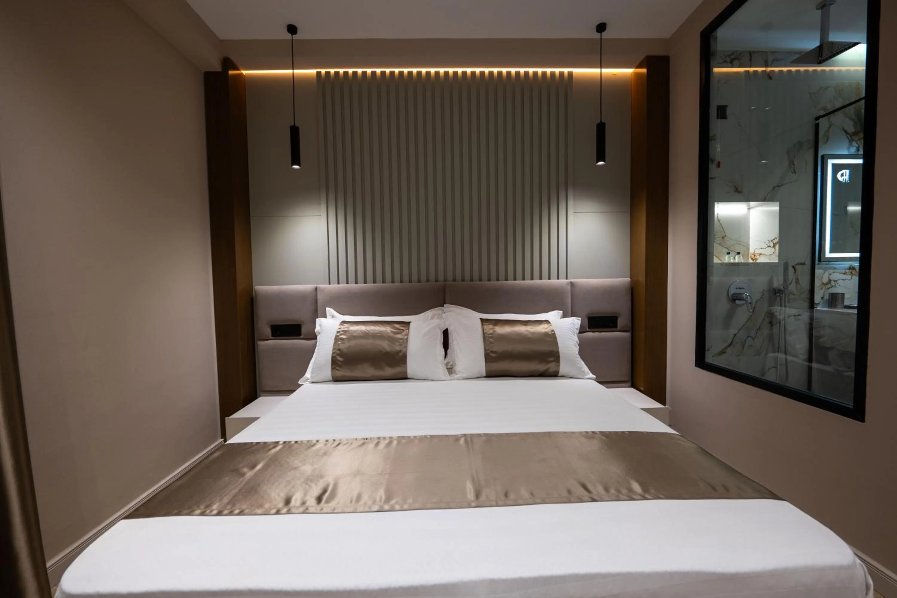 Bedroom in Grand Hotel Aita