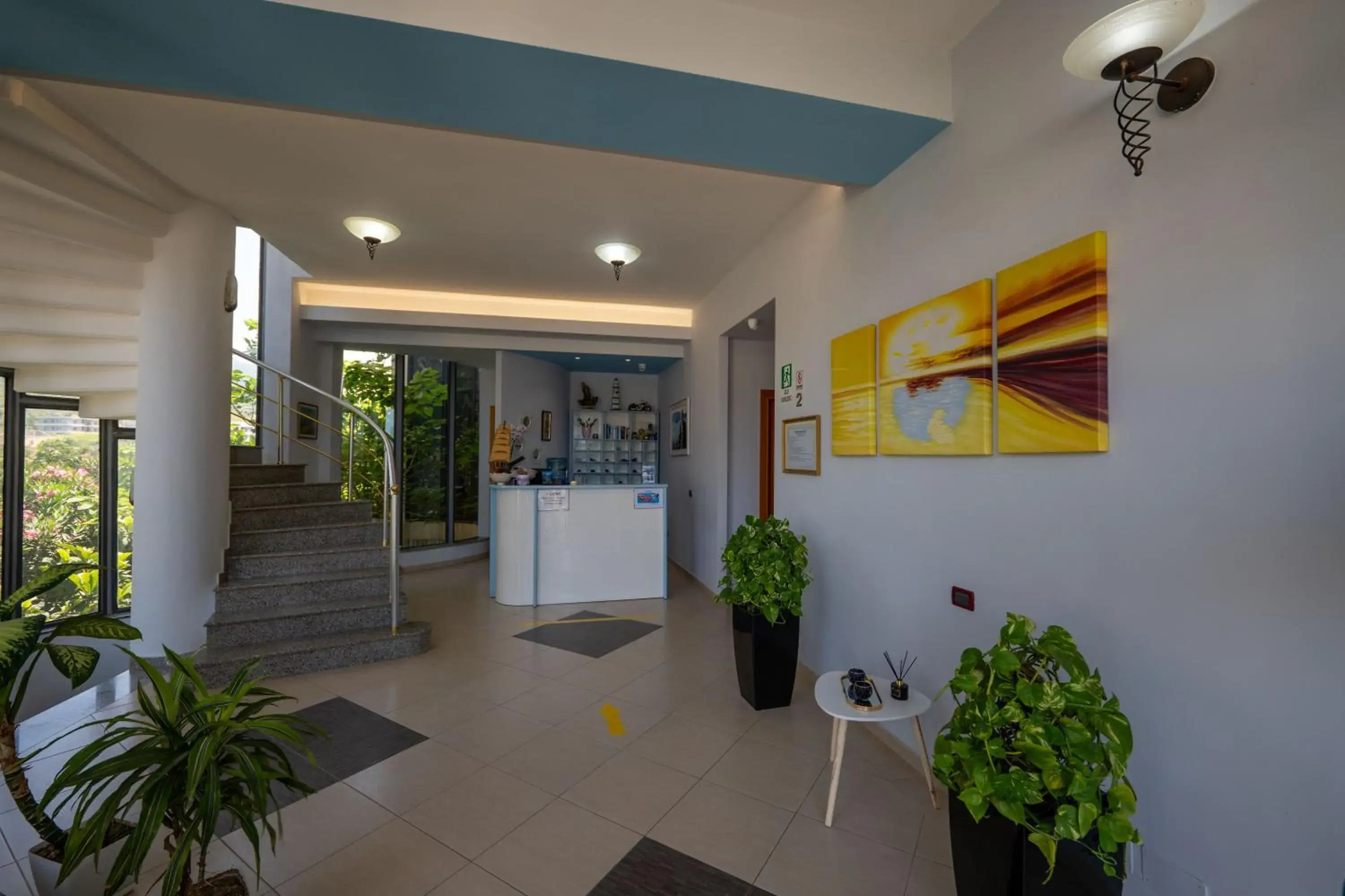 Lobby or reception in Grand Hotel Aita Lobby or reception in Grand Hotel Aita