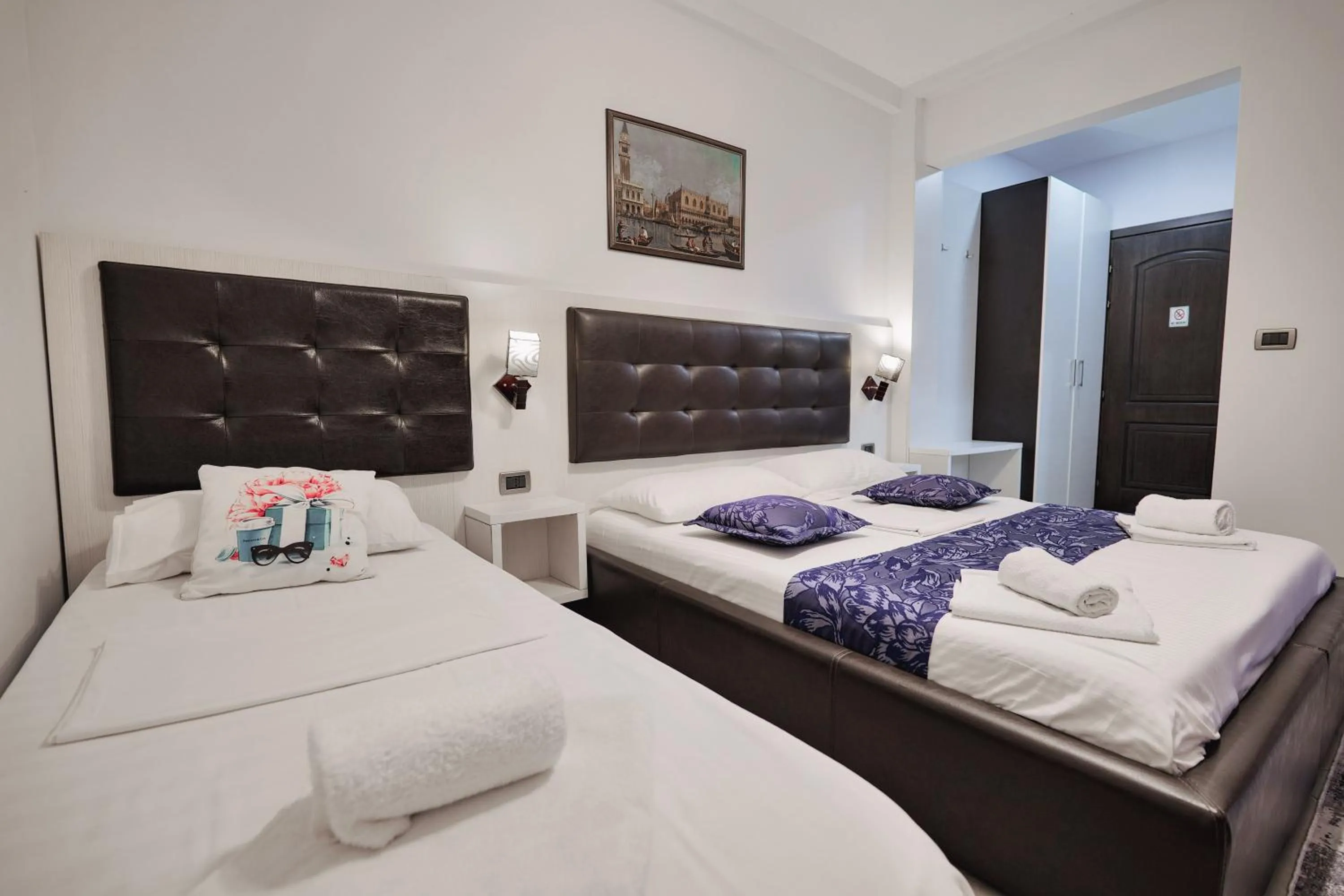 Bed in Grand Hotel Aita