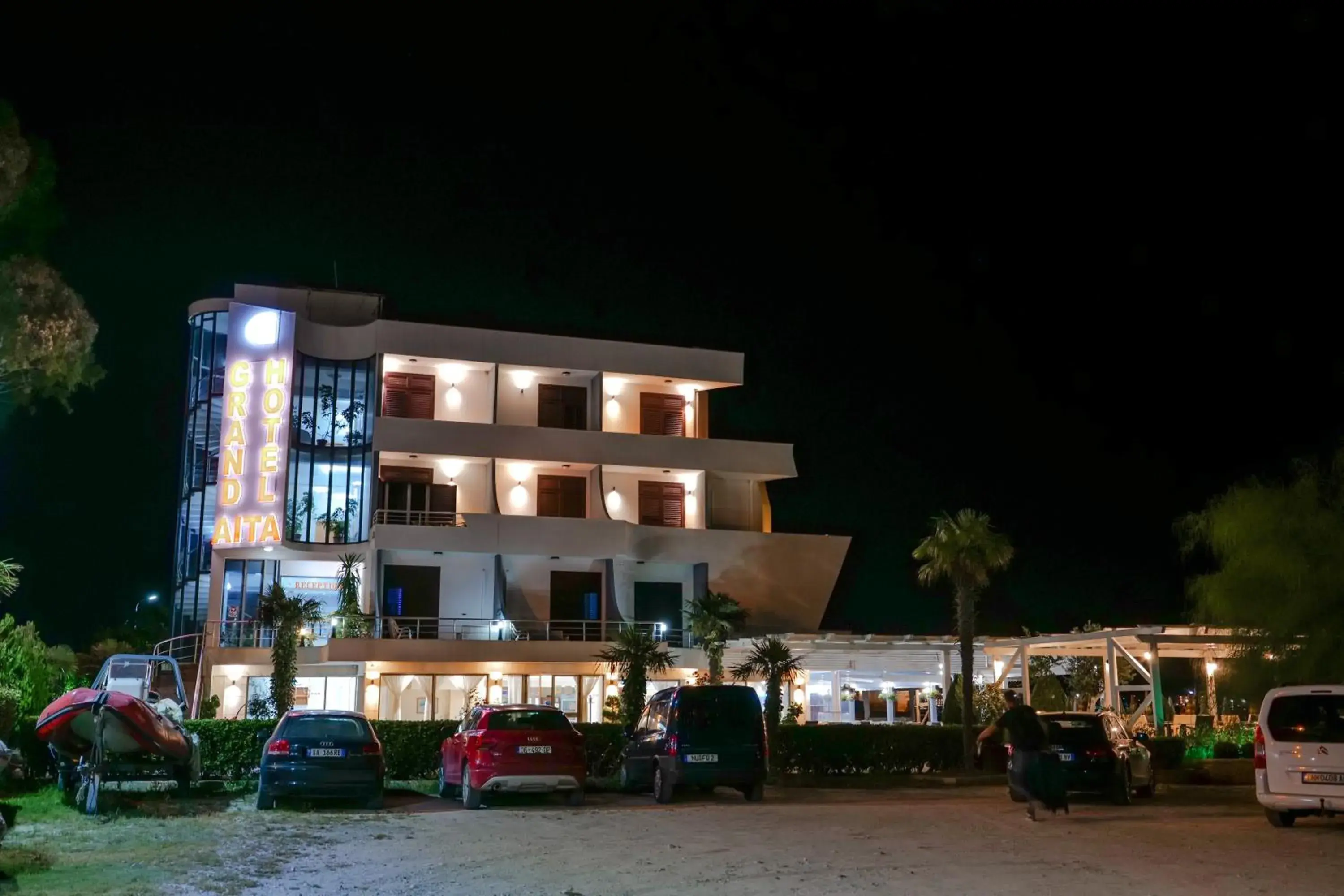 Property building in Grand Hotel Aita Property building in Grand Hotel Aita