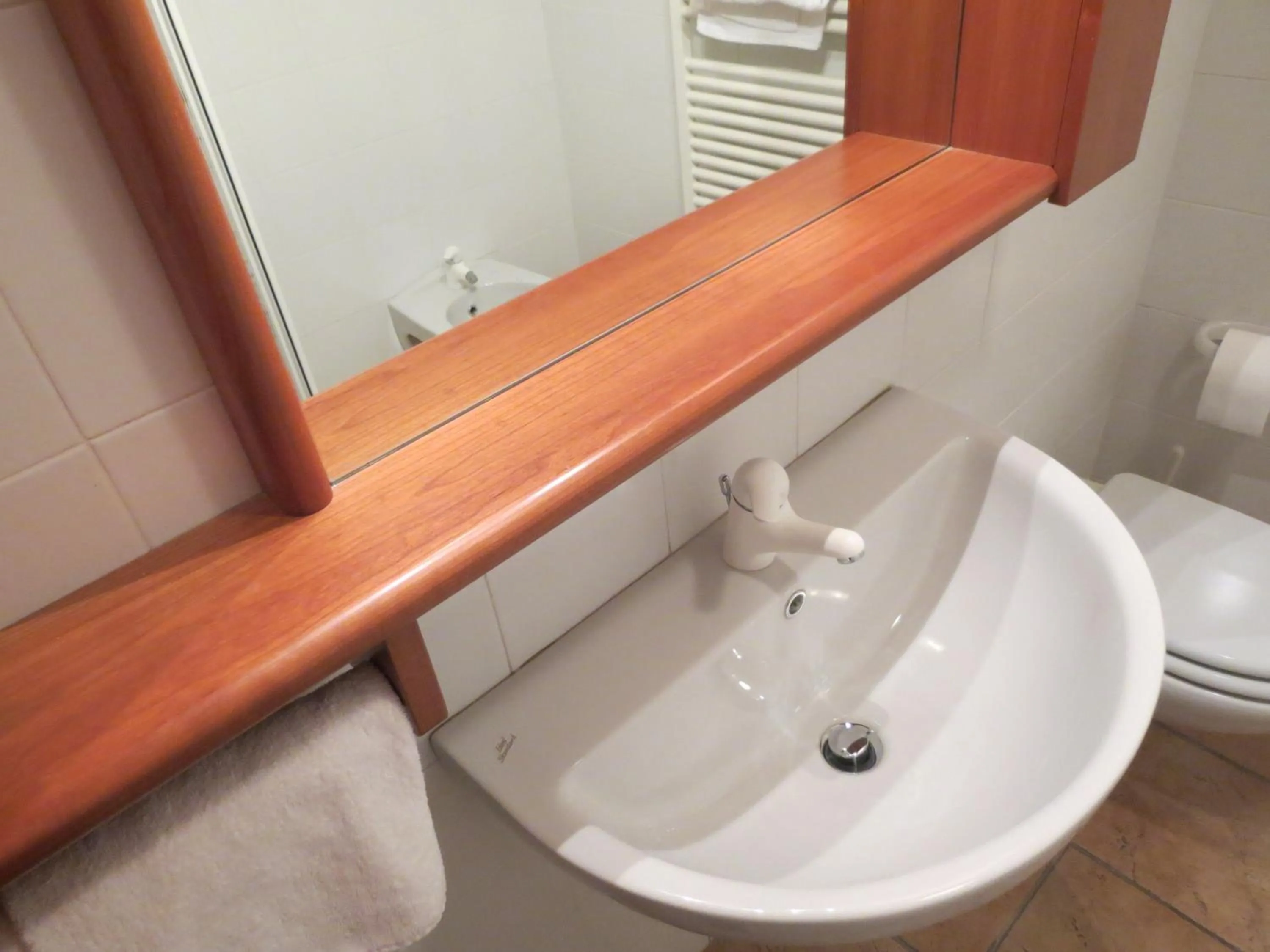 Toilet in Hotel Ristorante Fatur